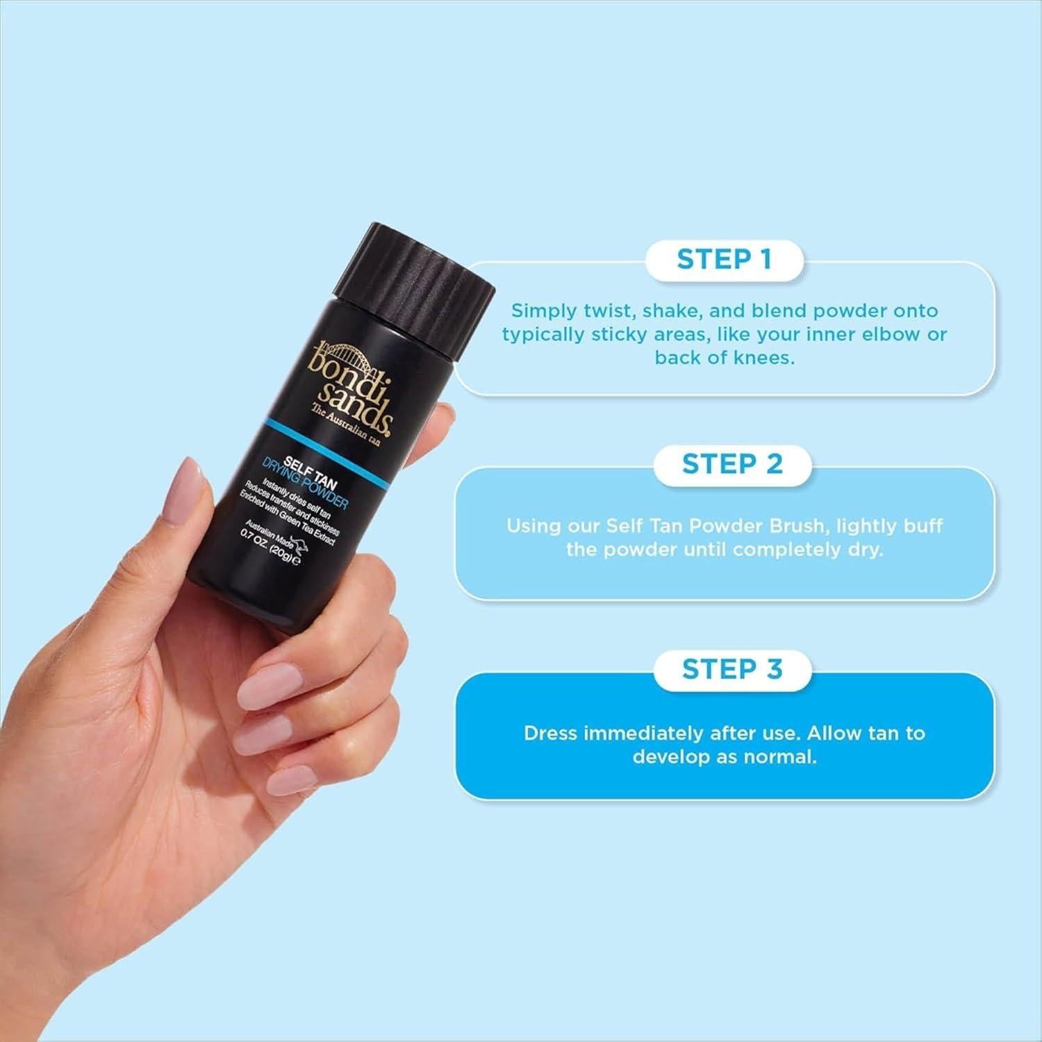 Polvo Secante Autobronceador Bondi Sands 20g