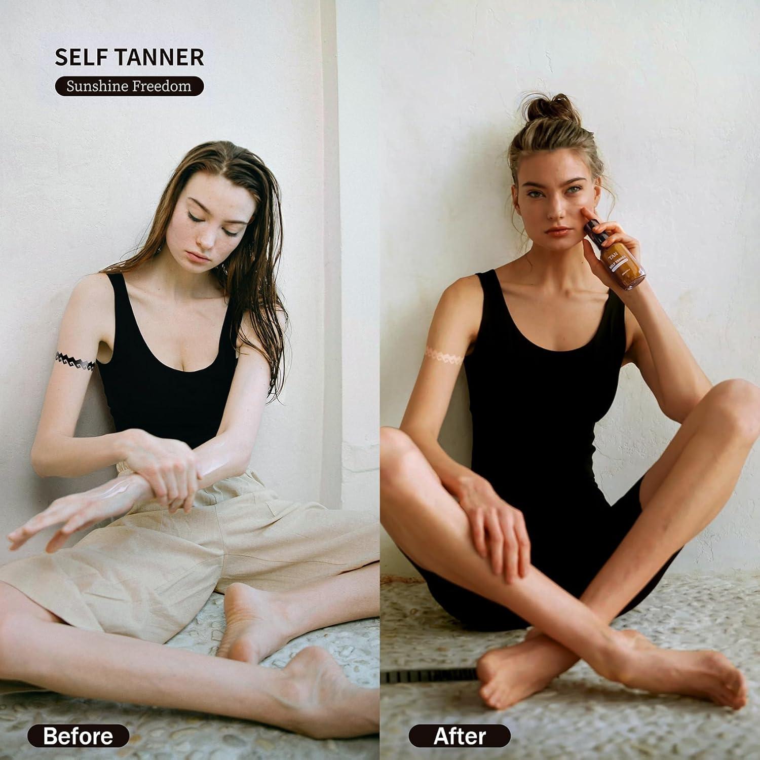 Autobronceador Orgánico HTSJLGG 148 ml Piel Sensible