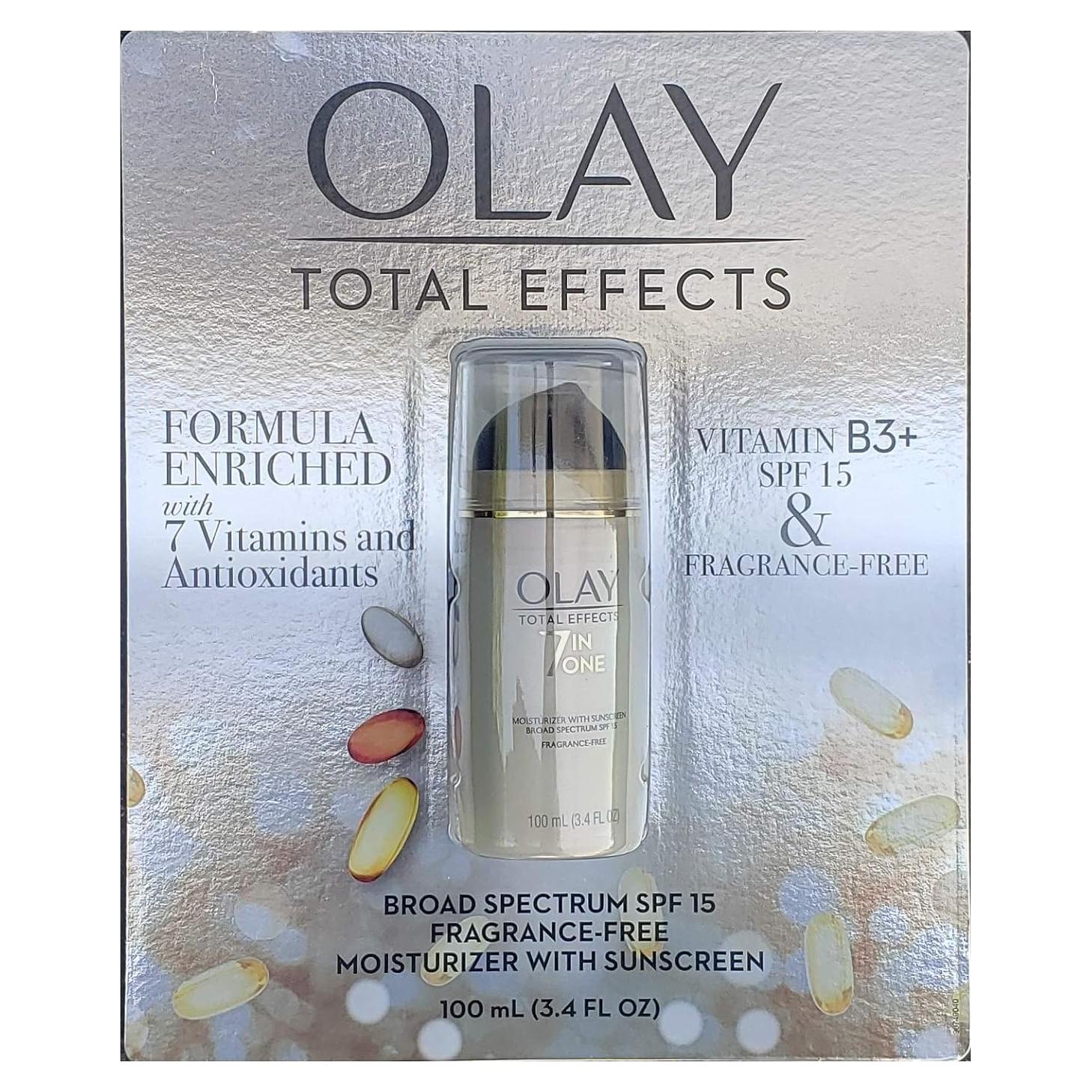 Hidratante Olay Efectos Totales SPF 15 Sin Fragancia 249g