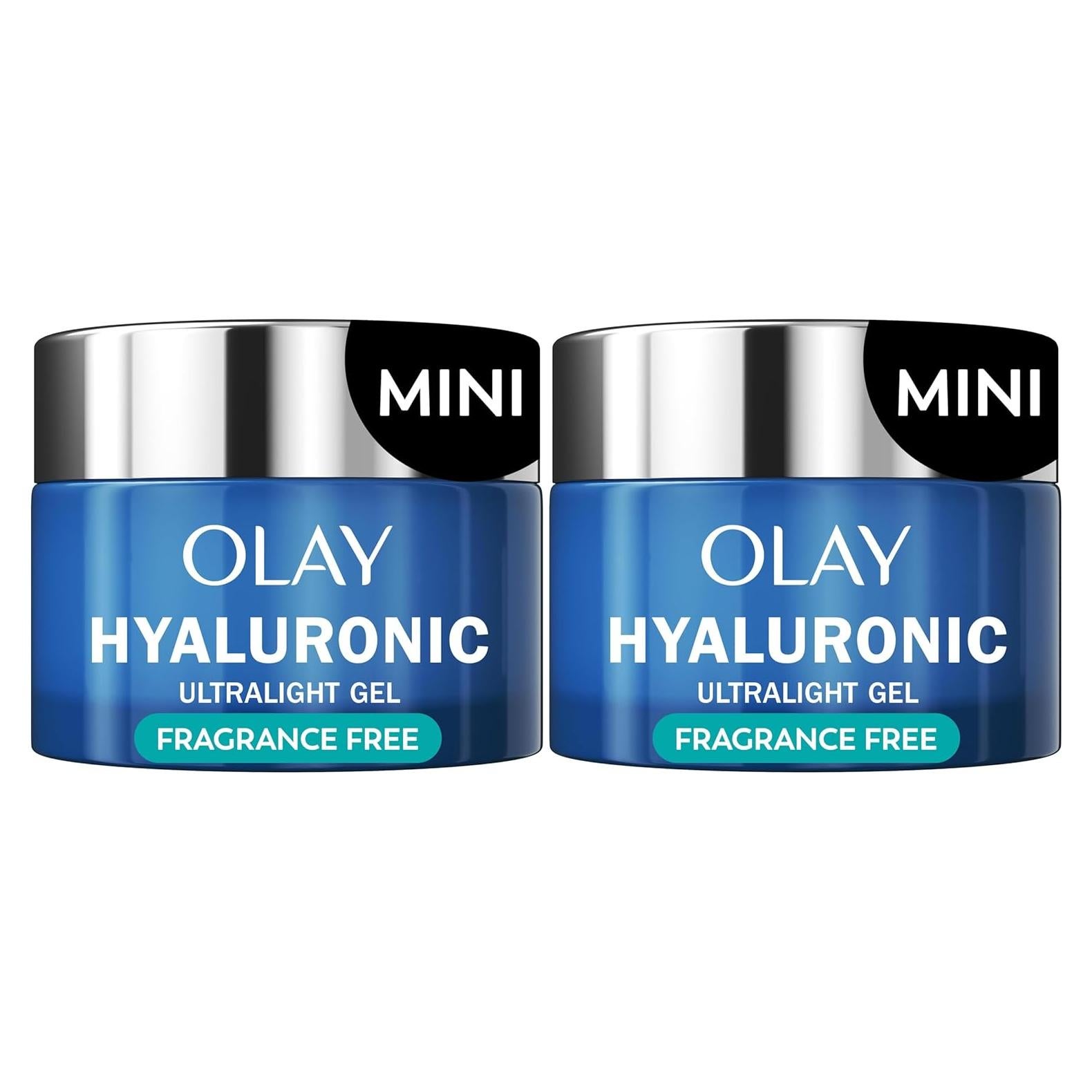 Olay Regenerist Hidratante Facial en Gel 2x 15 ml Sin Fragancia