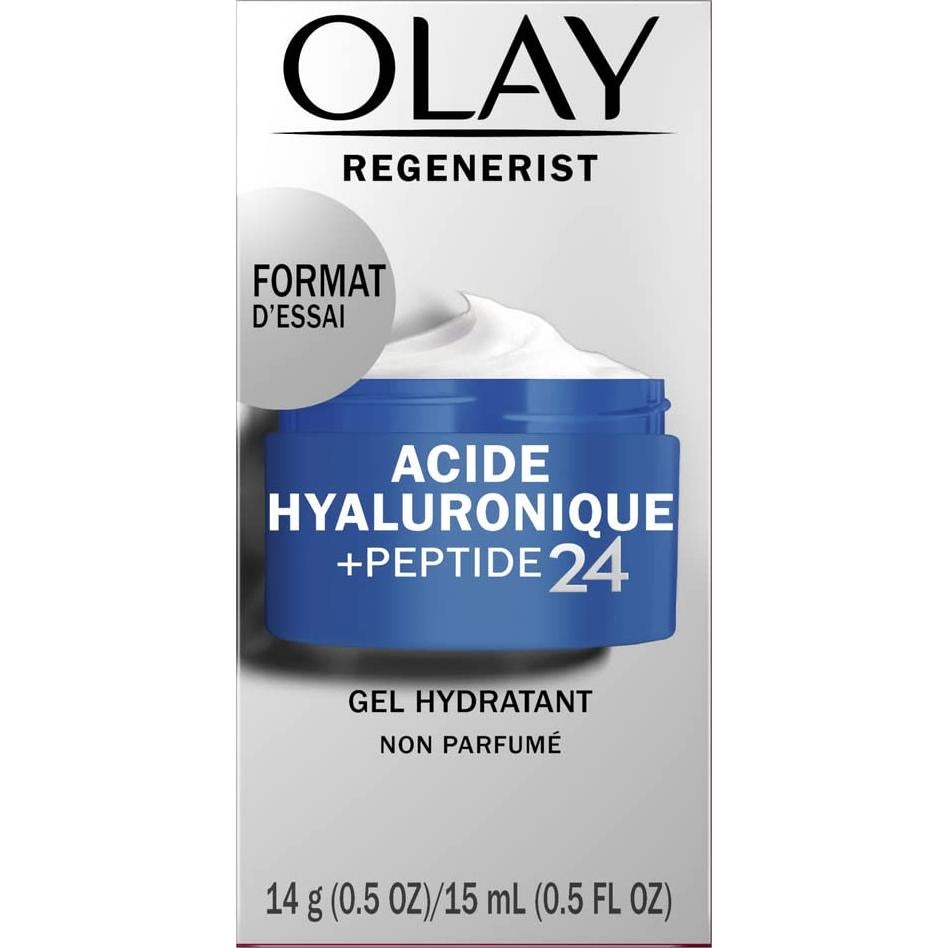 Olay Regenerist Hidratante Facial en Gel 2x 15 ml Sin Fragancia