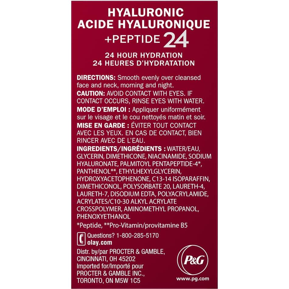 Olay Regenerist Hidratante Facial en Gel 2x 15 ml Sin Fragancia