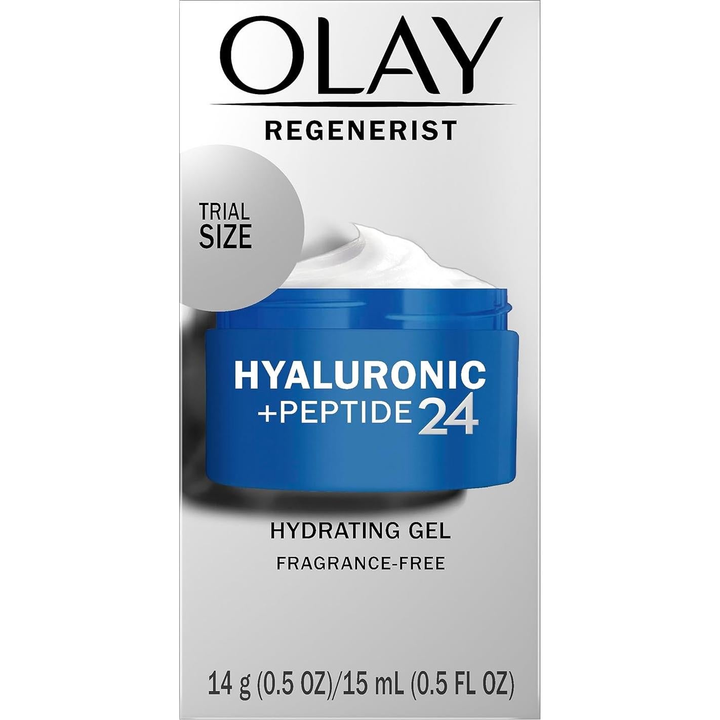 Olay Regenerist Hidratante Facial en Gel 2x 15 ml Sin Fragancia