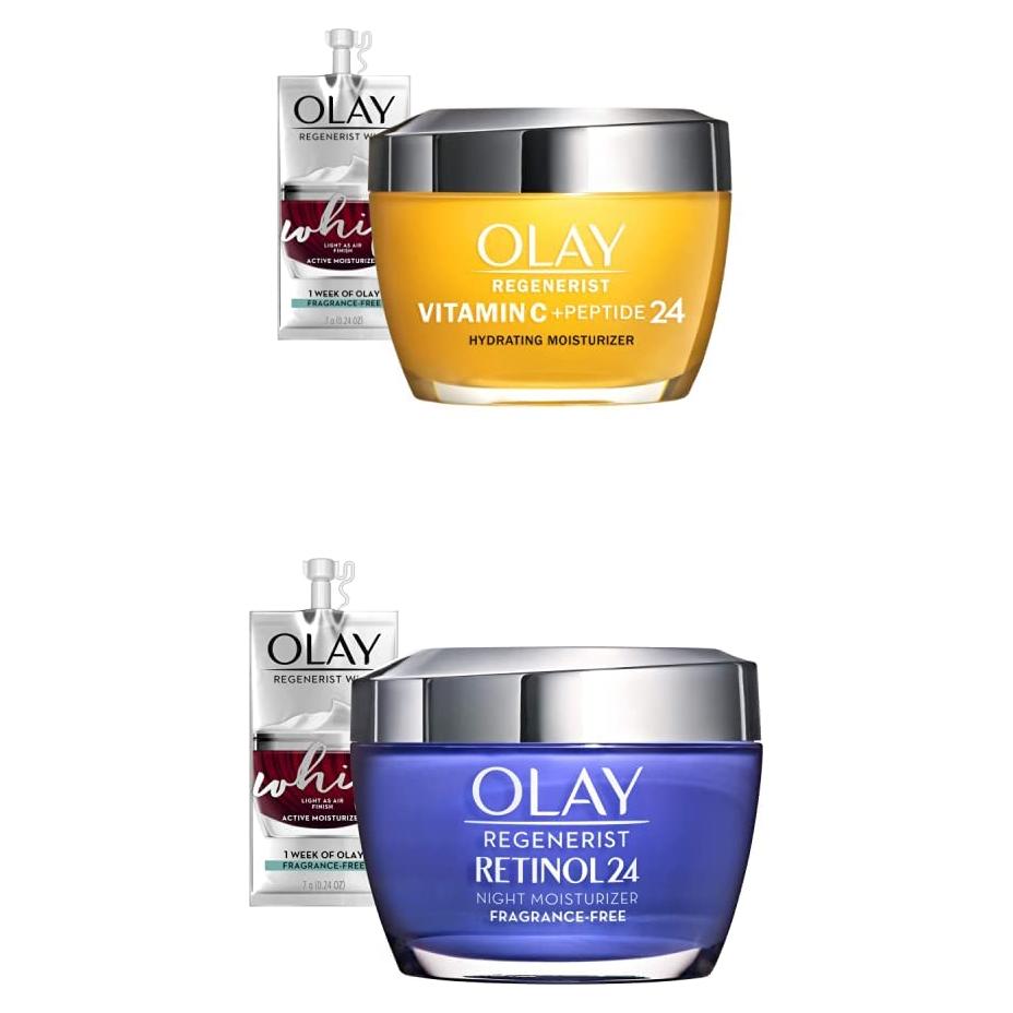 Olay Regenerist Crema Hidratante Facial Vitamina C y Retinol 48g