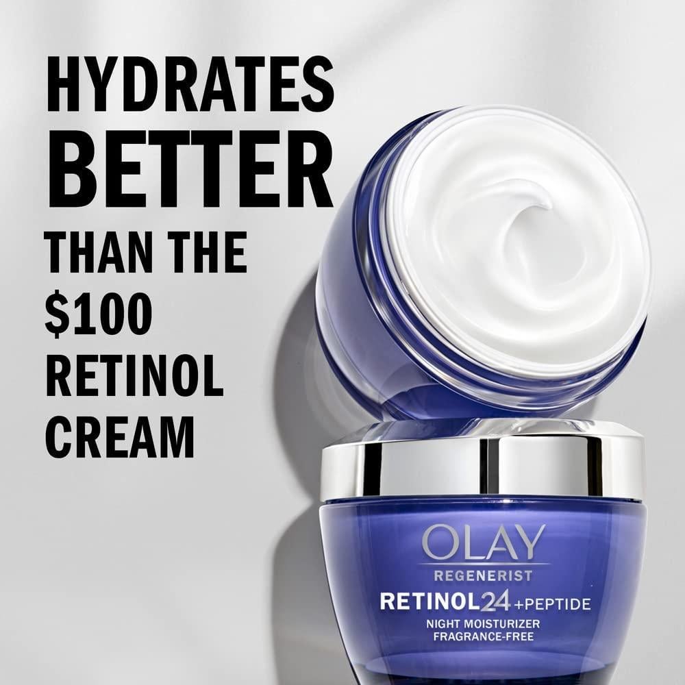 Olay Regenerist Crema Hidratante Facial Vitamina C y Retinol 48g