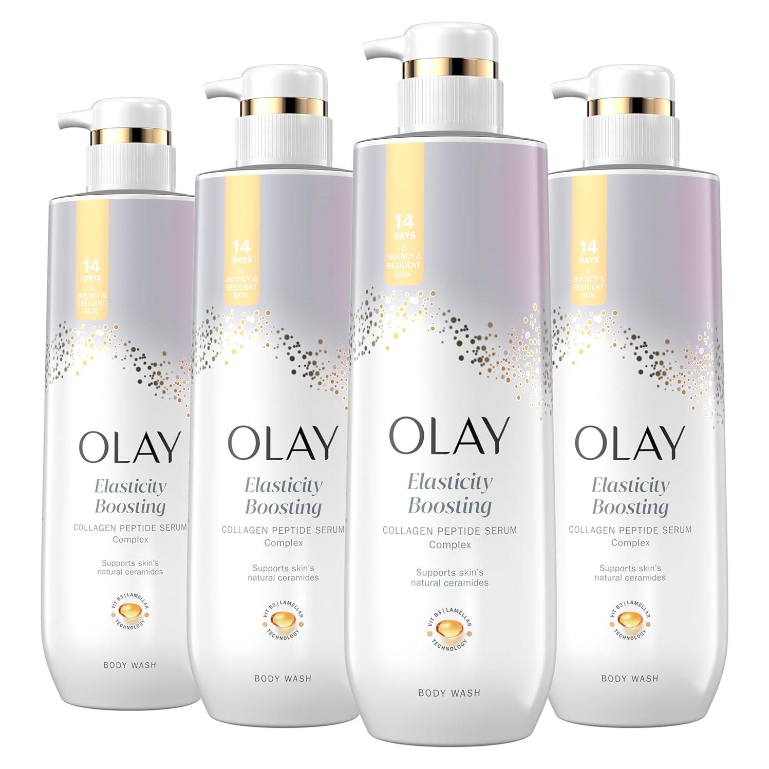Olay Gel de Ducha Reafirmante 591 ml con Colágeno y Vitamina B3