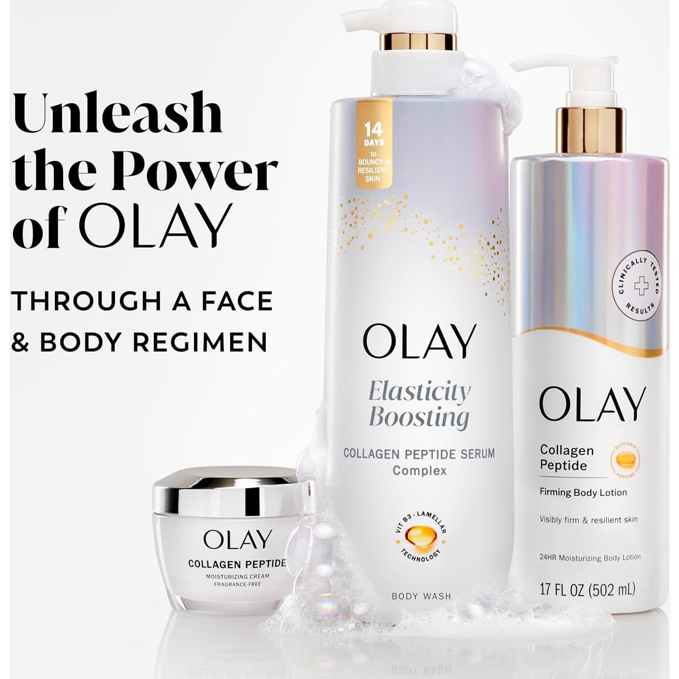 Olay Gel de Ducha Reafirmante 591 ml con Colágeno y Vitamina B3