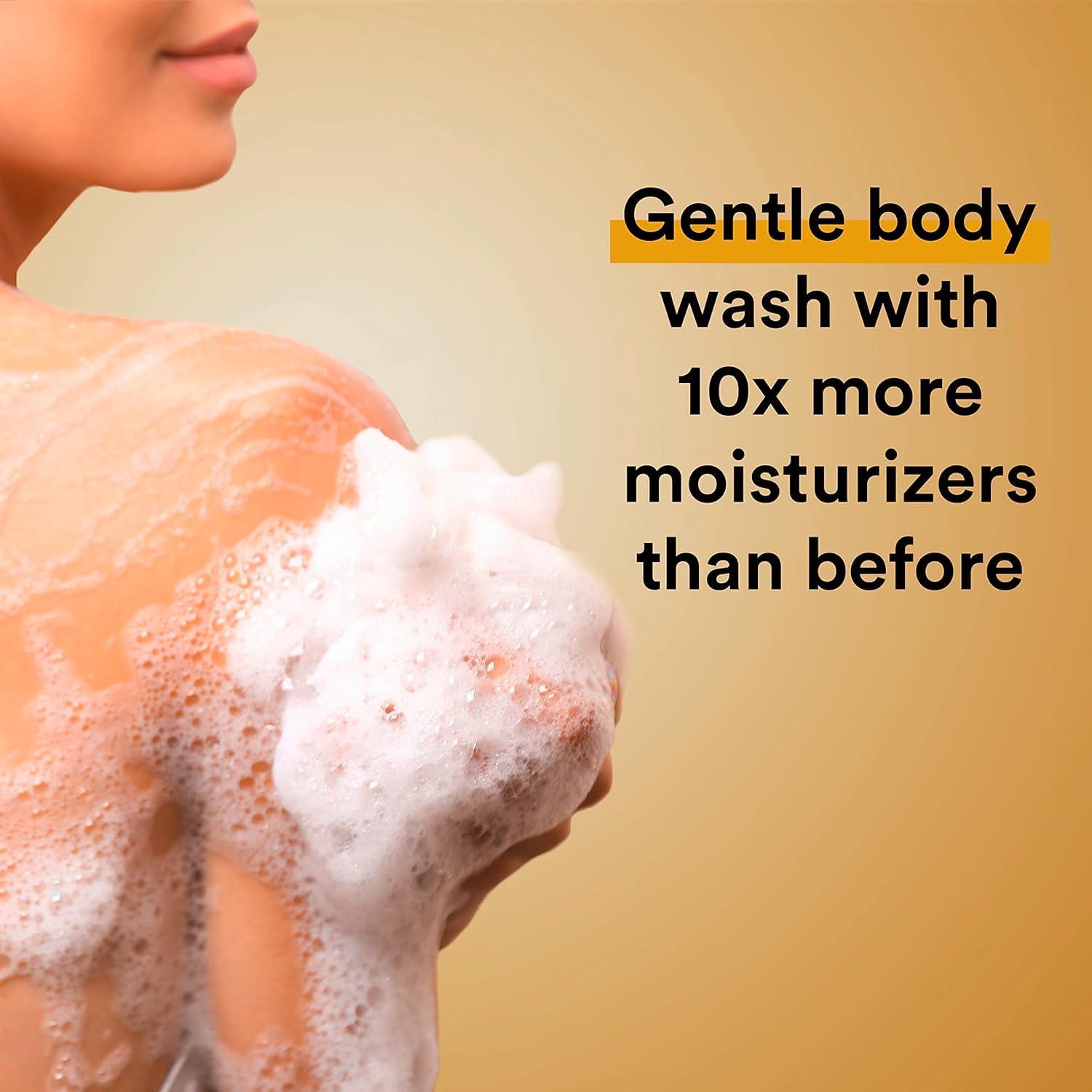 Gel de Ducha Hidratante Suave 510g Leche y Miel Paquete 6