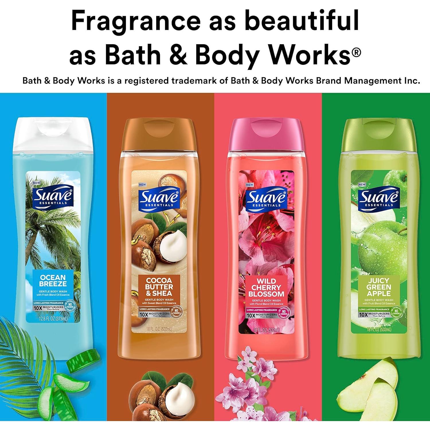 Gel de Ducha Hidratante Suave 510g Brisa Oceánica Paquete 6