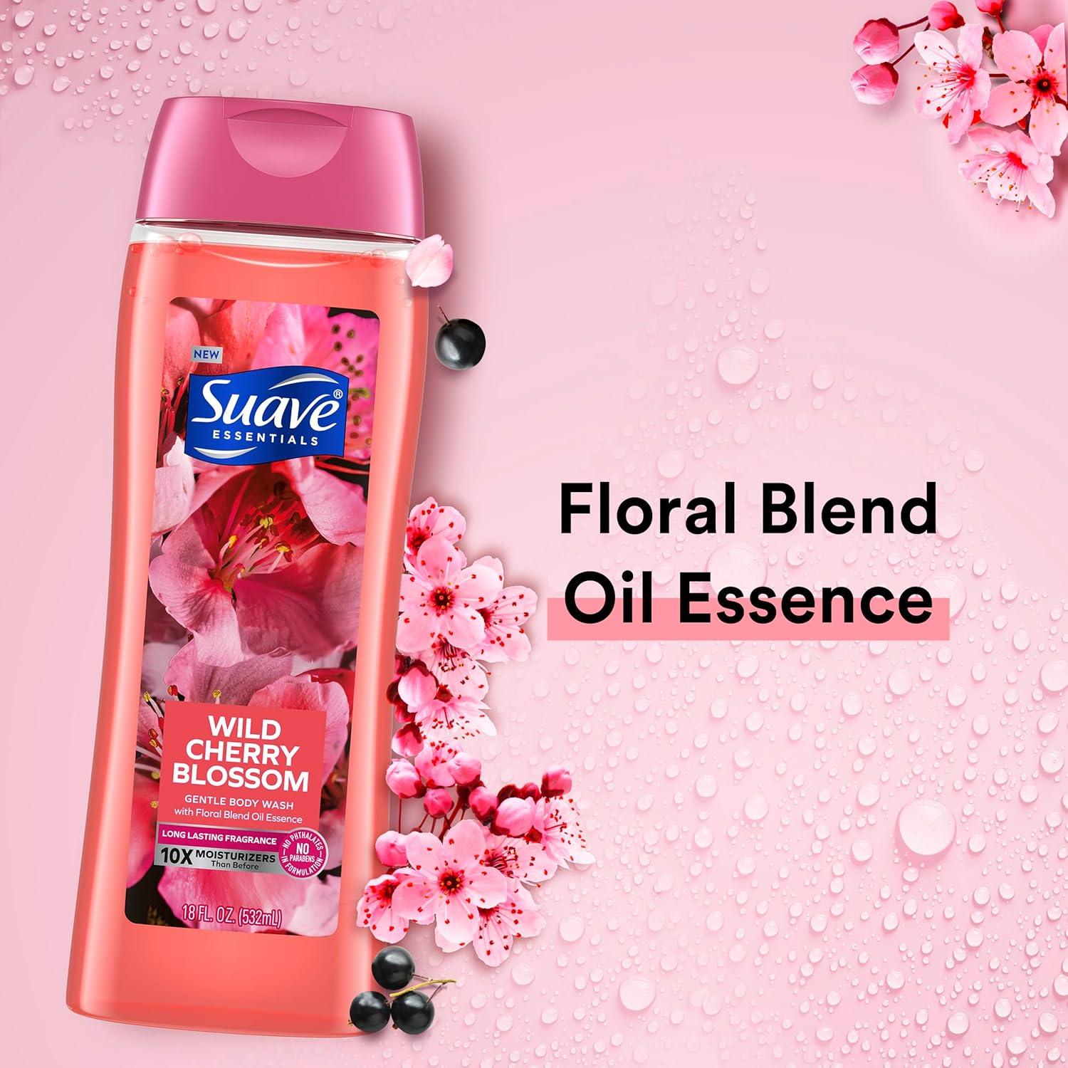 Gel de Ducha Hidratante Suave Essentials 510g Flor de Cerezo