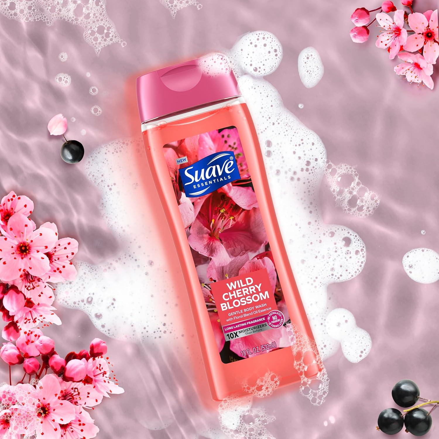 Gel de Ducha Hidratante Suave Essentials 510g Flor de Cerezo