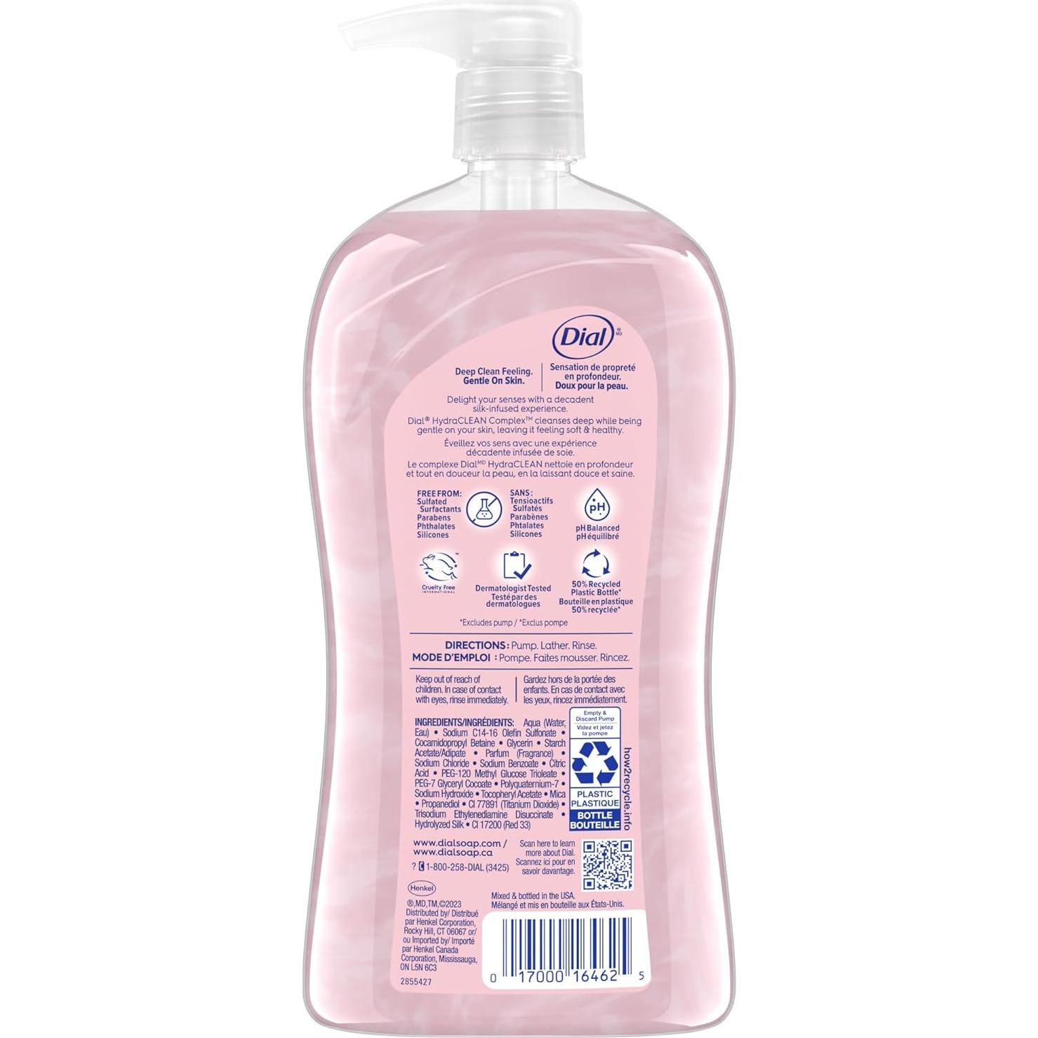 Jabón de Cuerpo Dial Seda y Magnolia 946 ml Hidratante