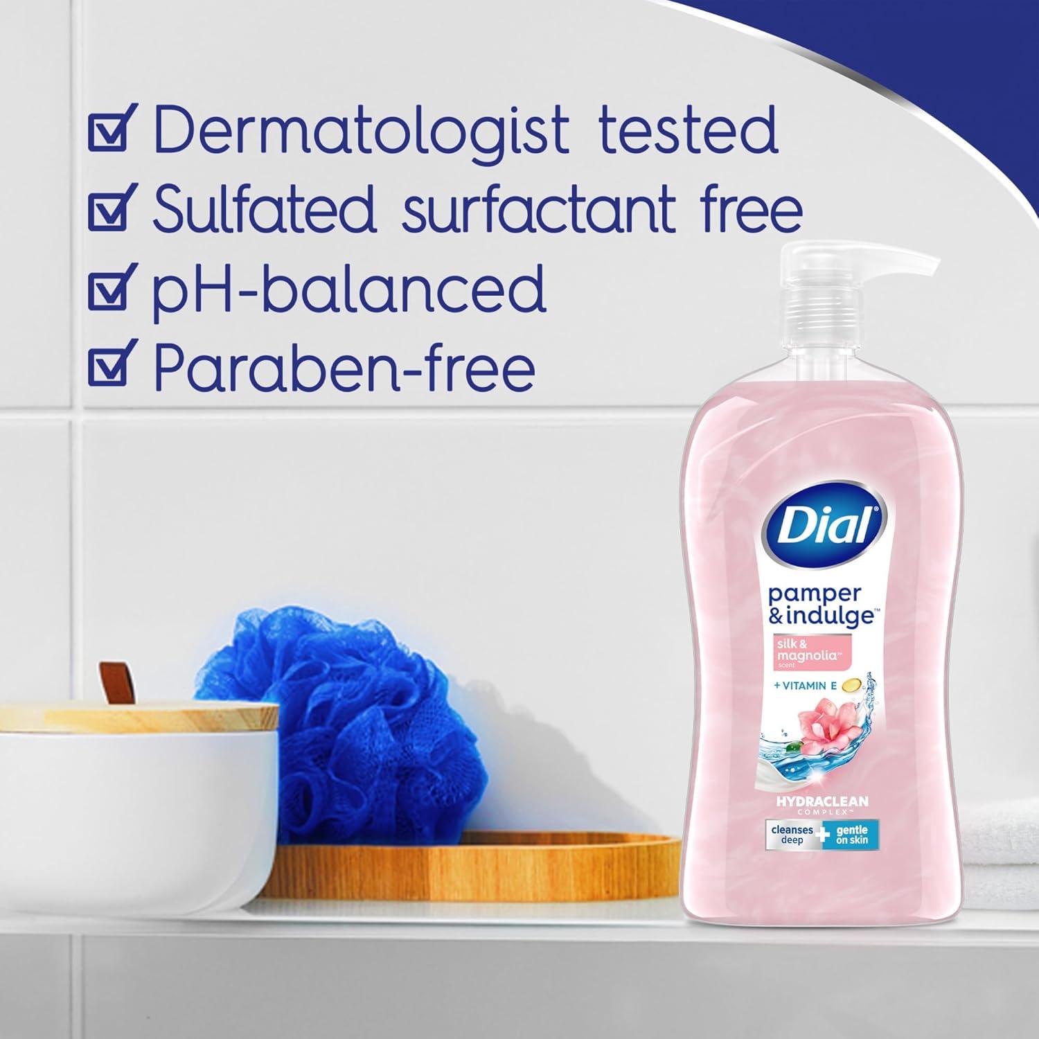 Jabón de Cuerpo Dial Seda y Magnolia 946 ml Hidratante