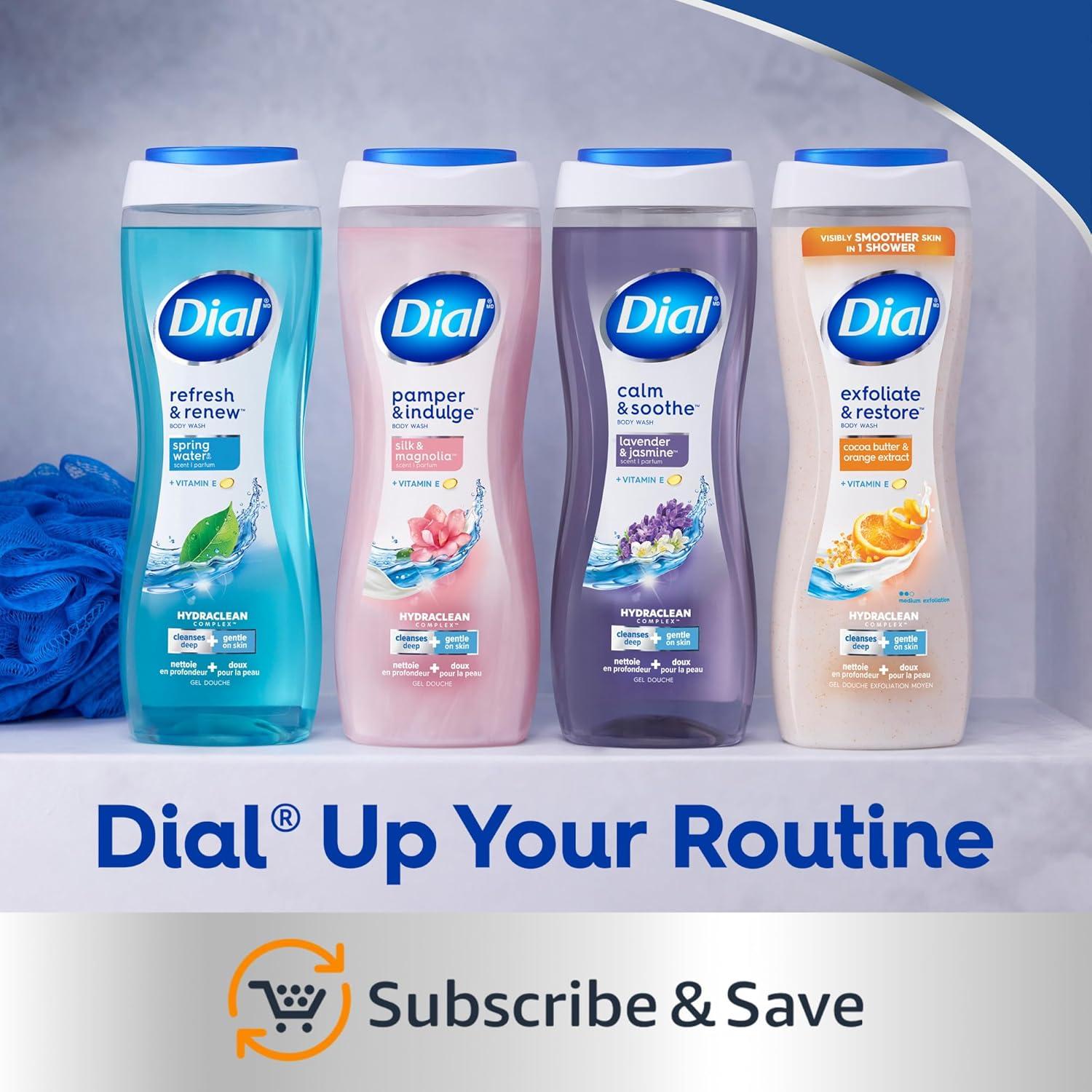 Jabón de Cuerpo Dial Seda y Magnolia 946 ml Hidratante