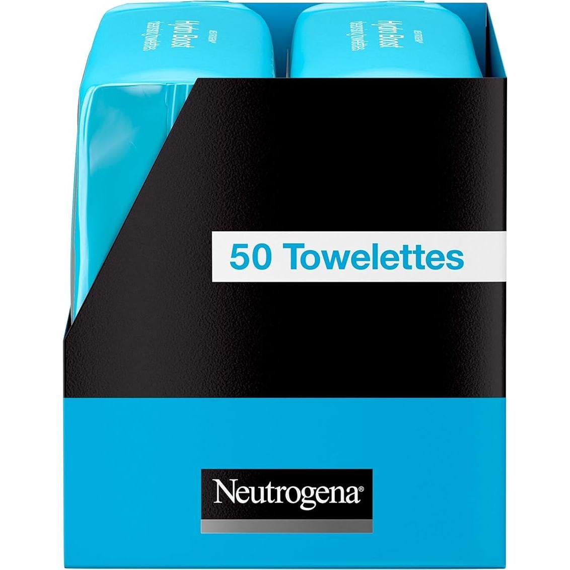 Toallitas Faciales Limpiadoras Neutrogena Hydro Boost 50 Ct