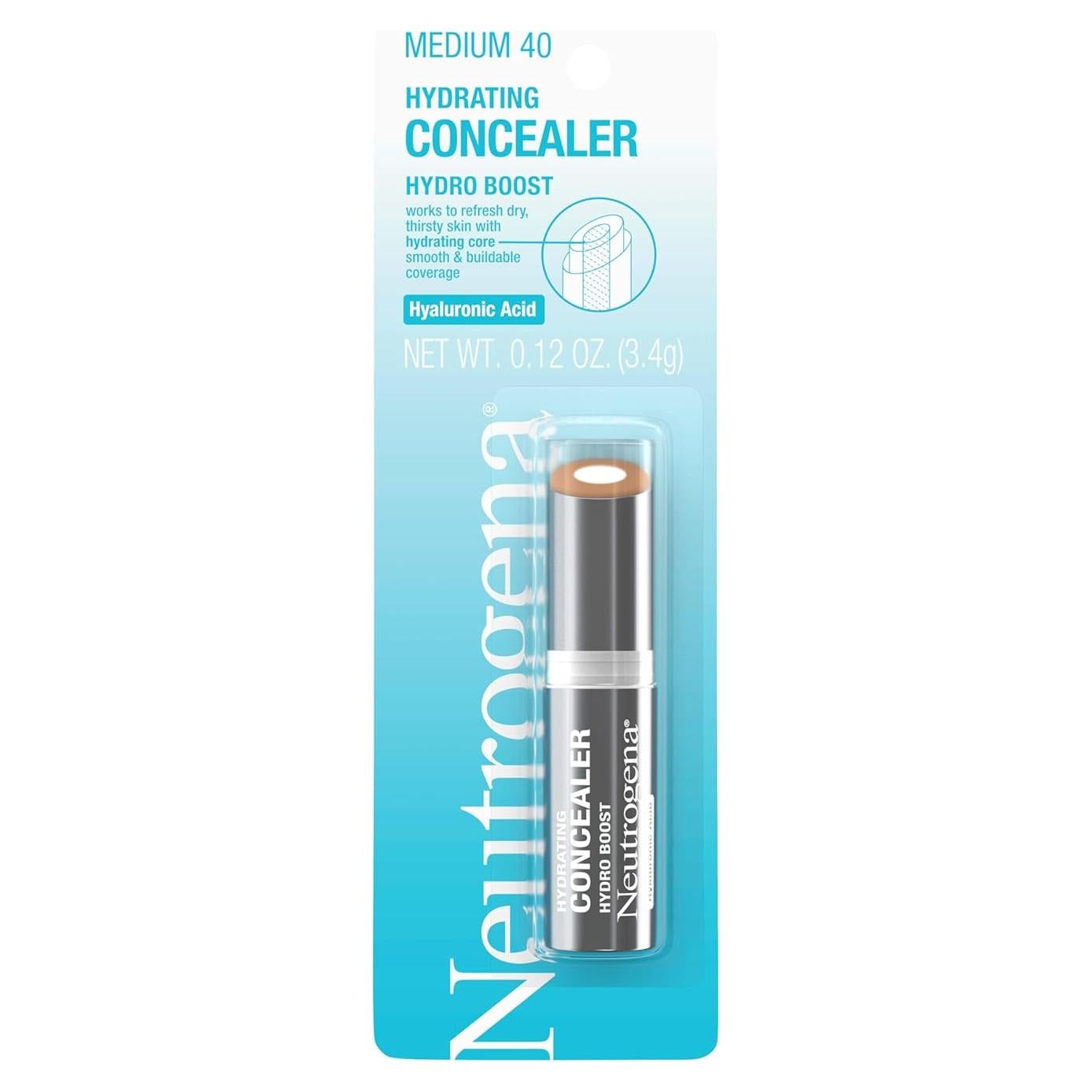 Corrector Hidratante en Barra Neutrogena Hydro Boost 3.4g - 40 Medio