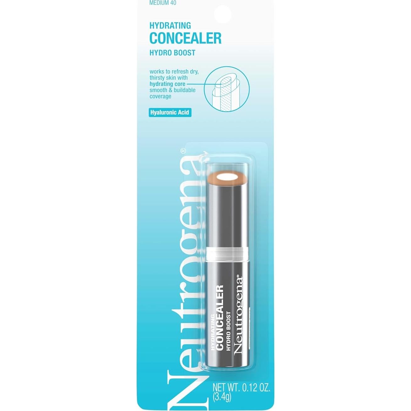 Corrector Hidratante en Barra Neutrogena Hydro Boost 3.4g - 40 Medio
