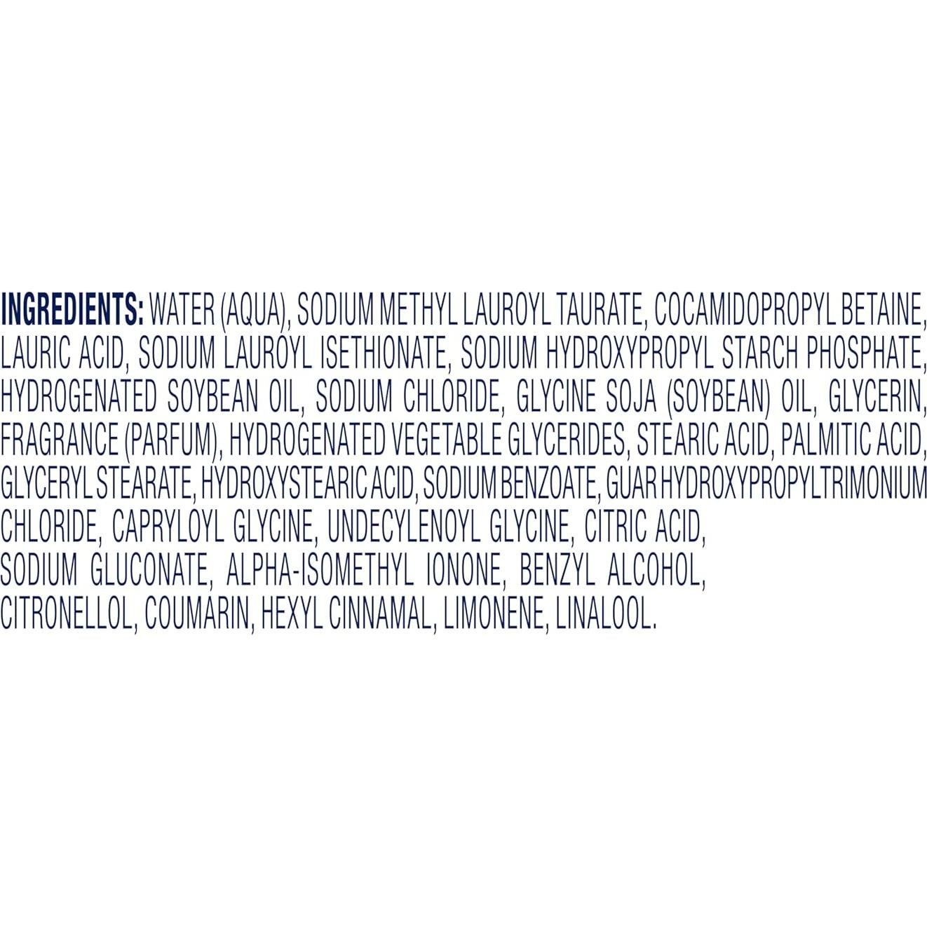 Body Wash Deep Moisture for 24hr Lotion-Soft Skin Moisturizing Skin Cleanser with No Sulfates No Parabens 3 oz