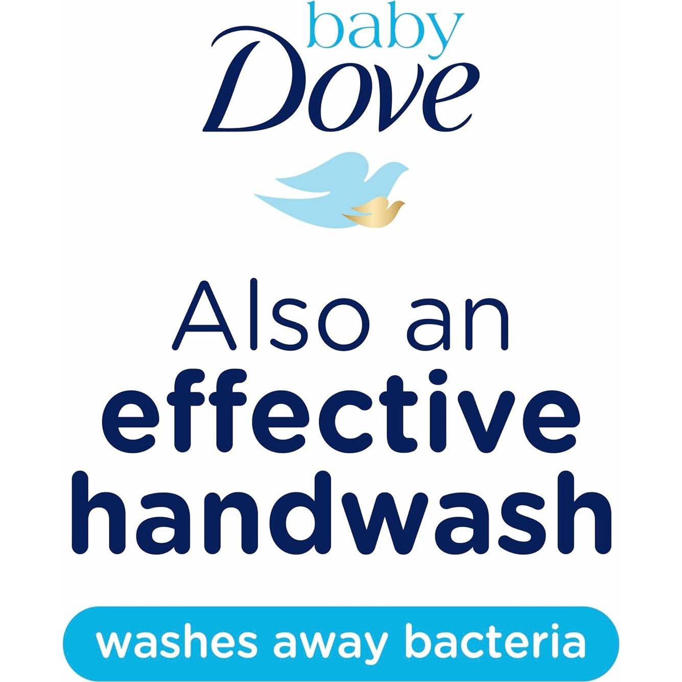 Jabón para Bebés Baby Dove Hipoalergénico 368.5 g Sin Fragancia