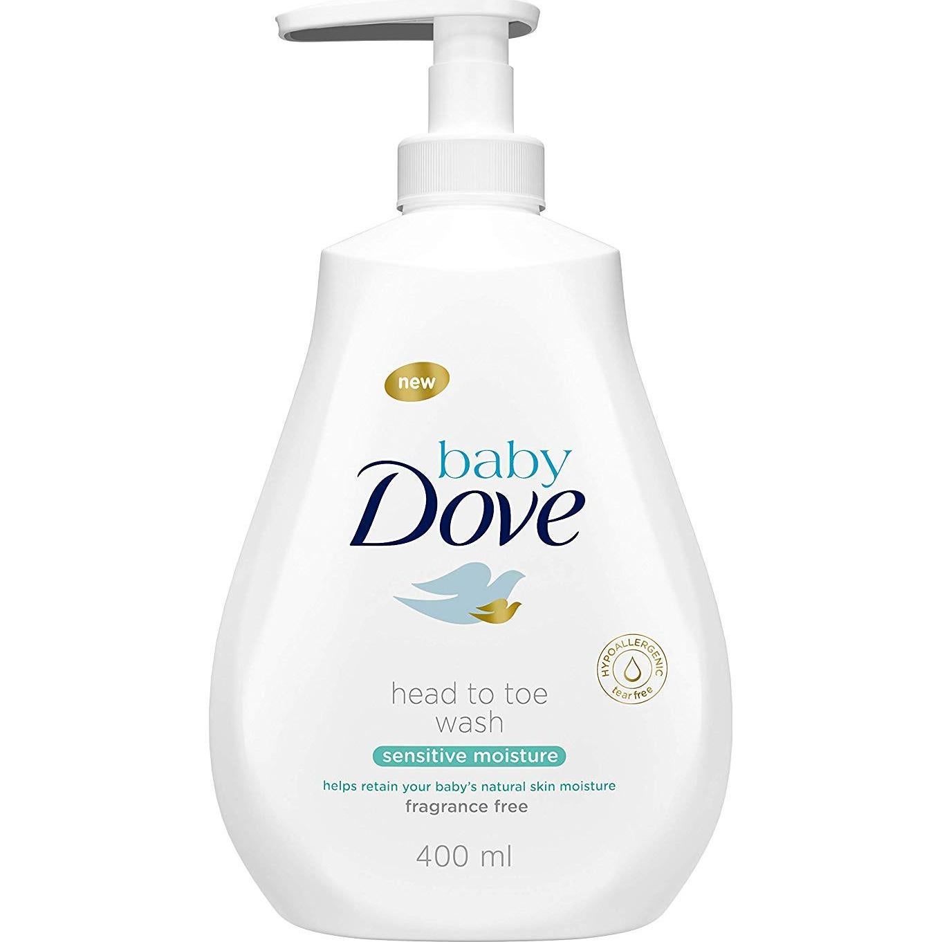 Jabón Líquido para Bebés Dove 400 ml - Paquete de 6 Unidades