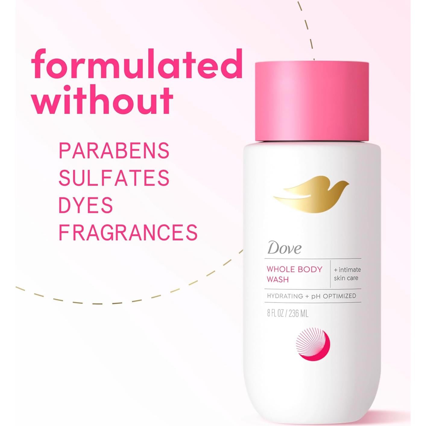 Dove Lavado Corporal e Íntimo para Mujeres 227 g - Sin Fragancia