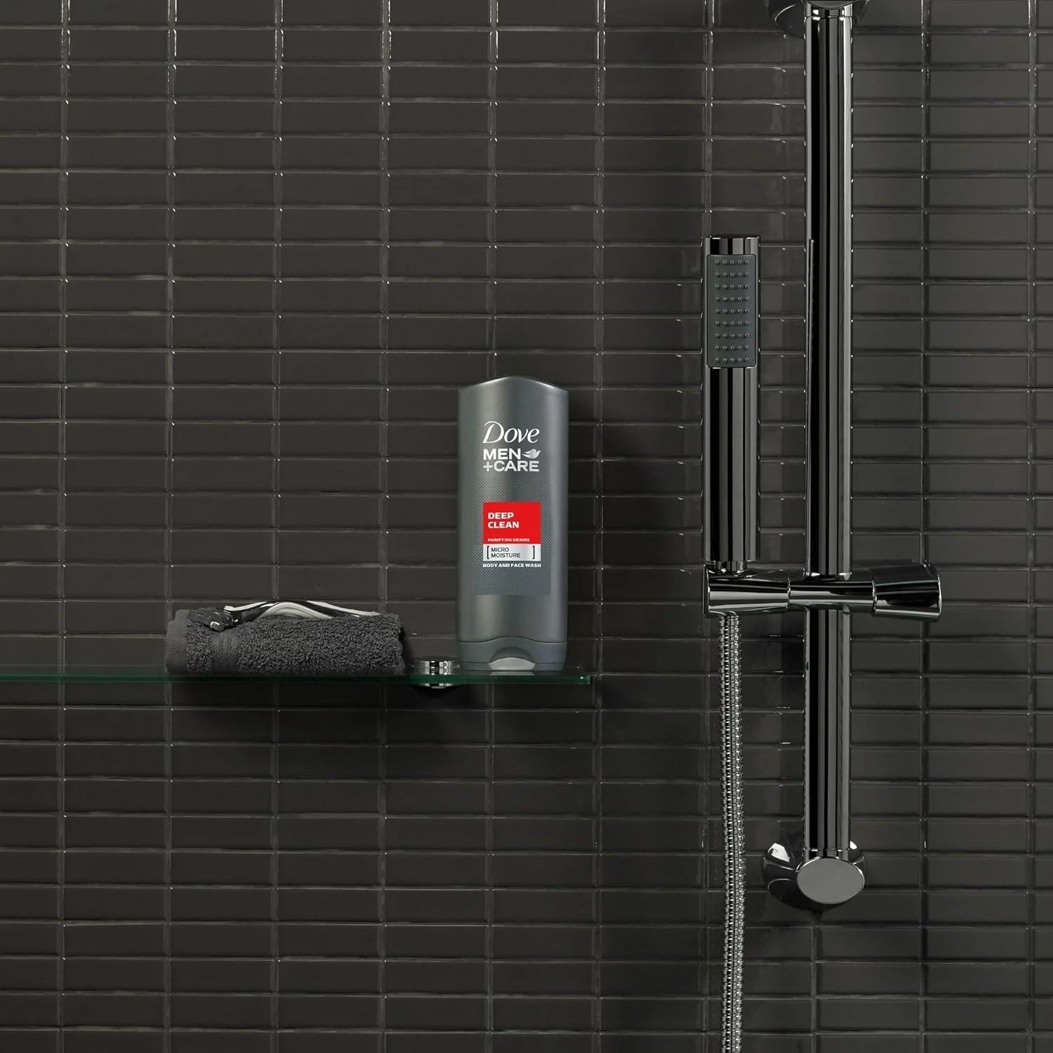 Gel de Ducha Dove Men+Care Limpieza Profunda 6 Paquetes 400ml