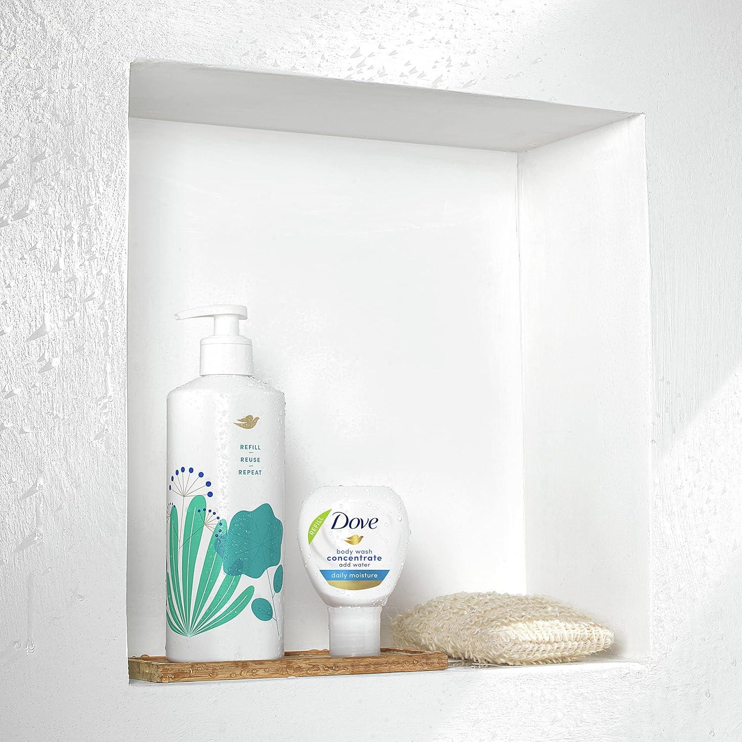 Dove Gel de Baño Concentrado Hidratación Diaria 4x118.3ml