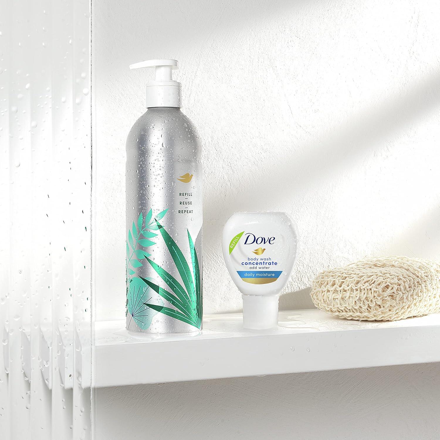 Dove Gel de Baño Concentrado Hidratación Diaria 4x118.3ml