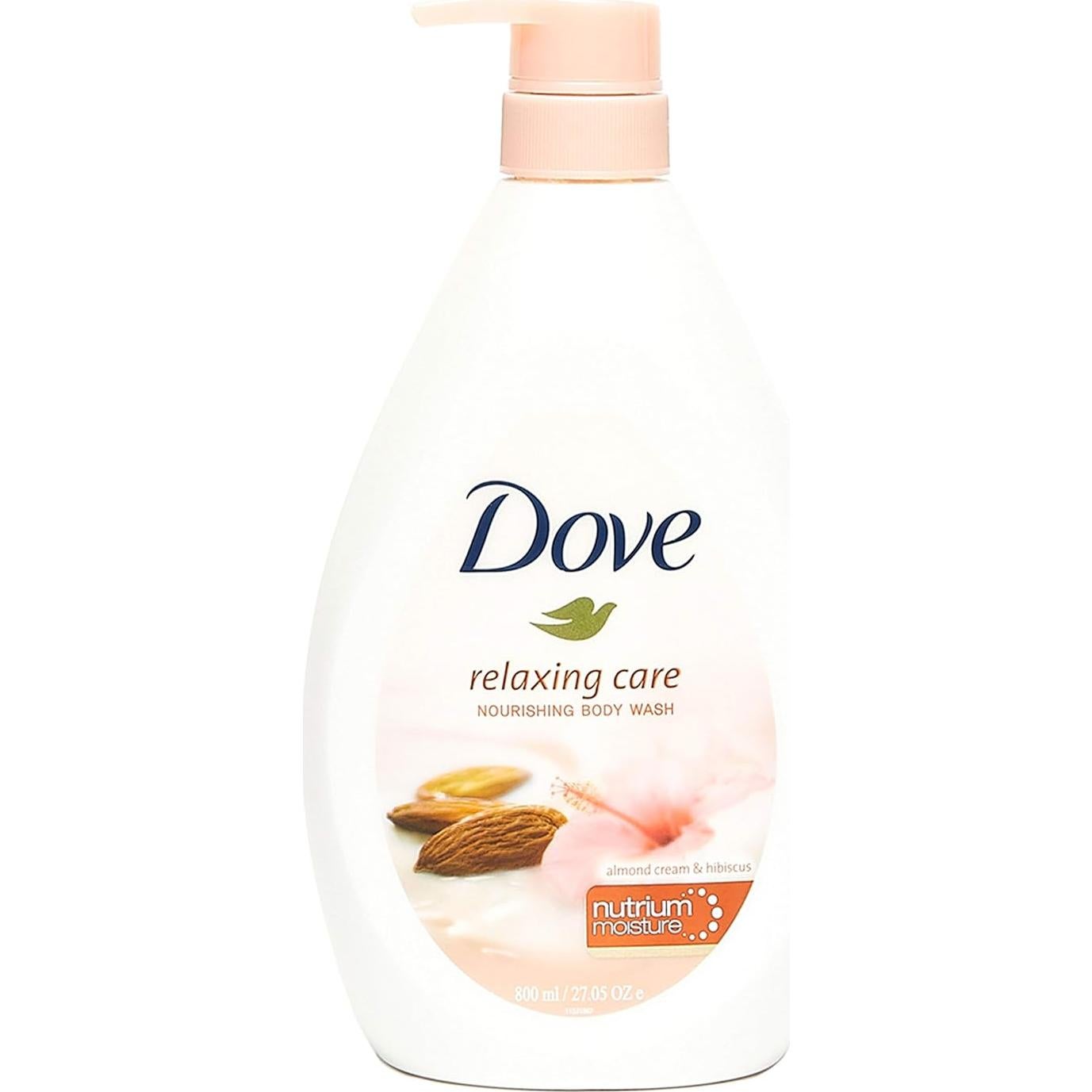 Gel de Ducha Dove 800ml Almendra y Hibisco Hidratante
