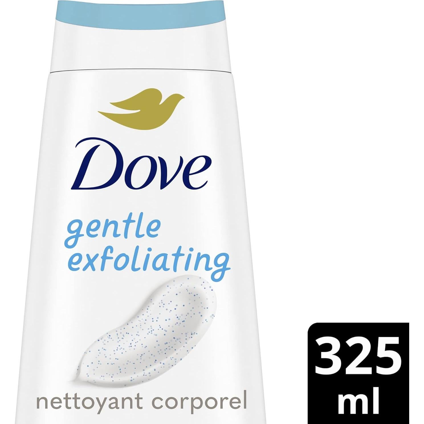 Gel de Ducha Exfoliante Suave Dove 325 ml - Minerales del Mar