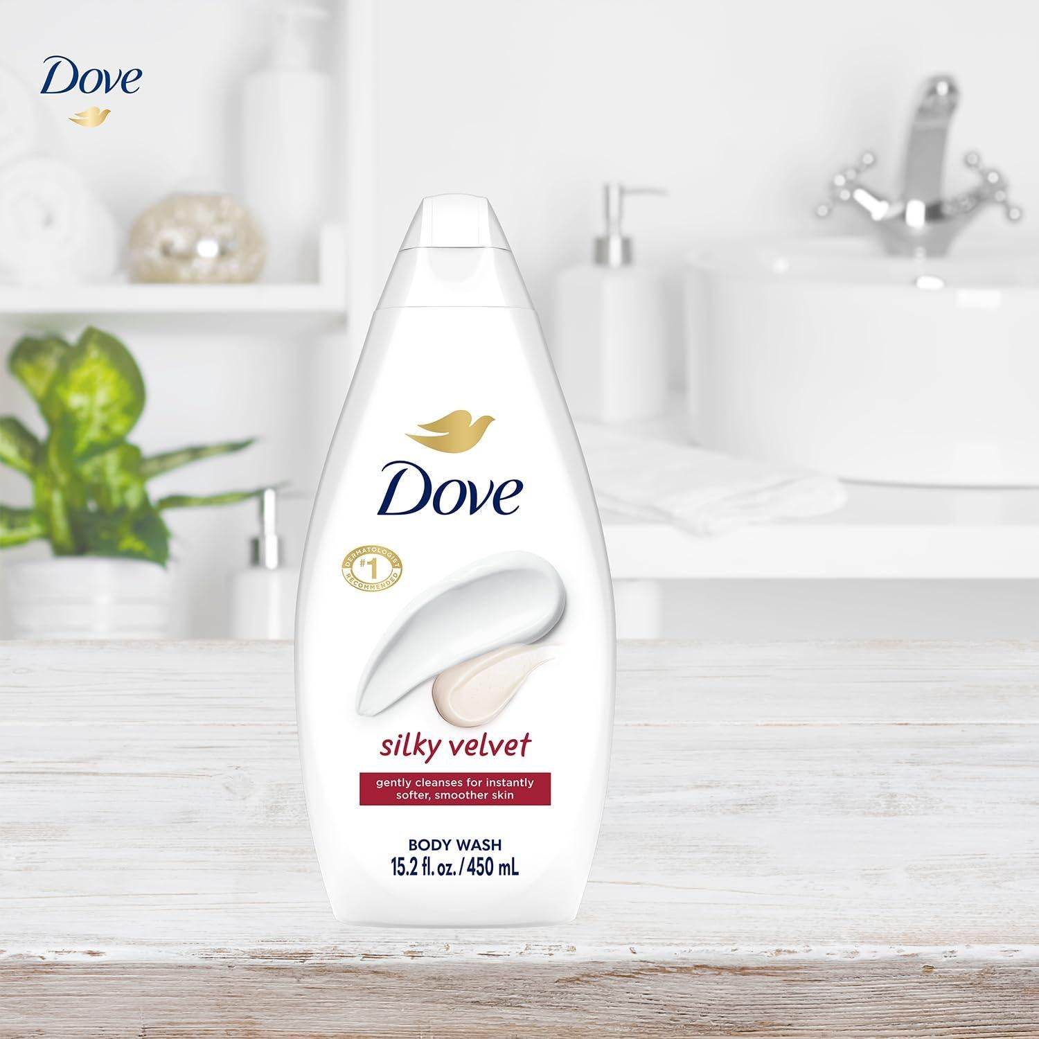 Dove Gel de Ducha Terciopelo Sedoso 2-Pack 431.5 g