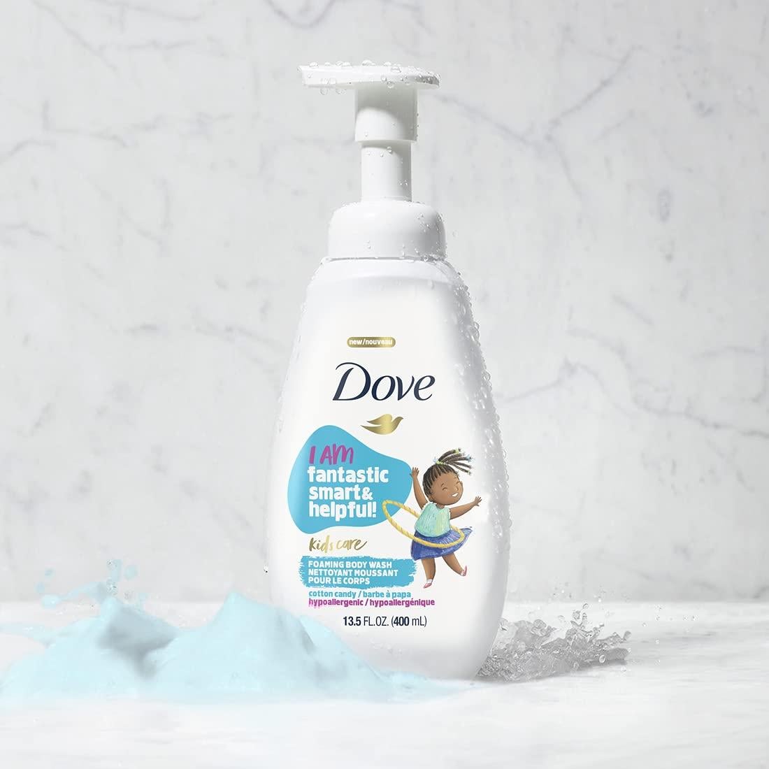 Jabón Espumoso para Cuerpo Dove Kids Care 400 ml Algodón de Azúcar