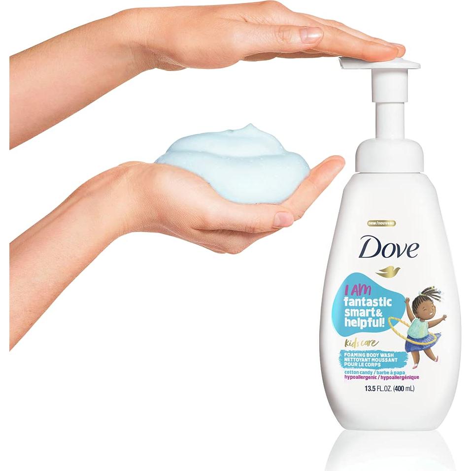 Jabón Espumoso para Cuerpo Dove Kids Care 400 ml Algodón de Azúcar