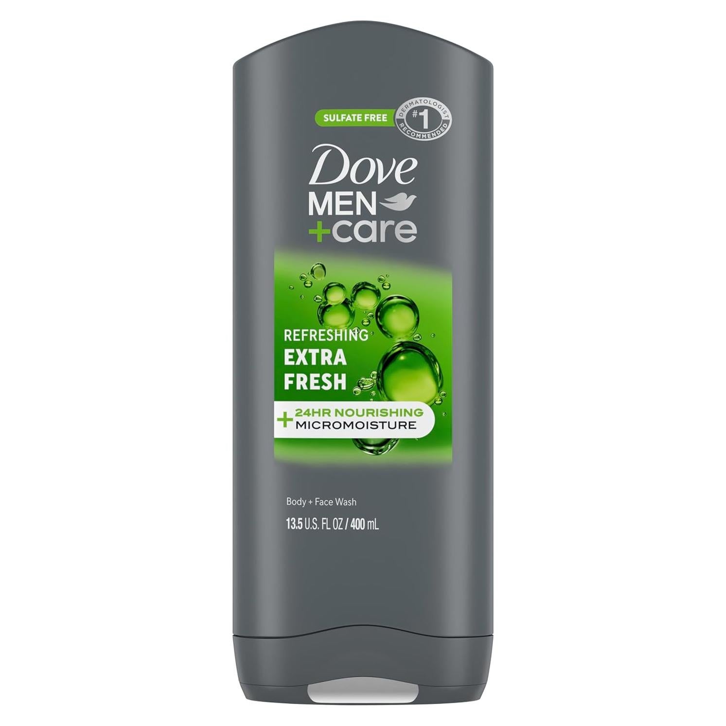 Gel de Ducha Refrescante Dove Men+Care 382.7 g - Hidratante