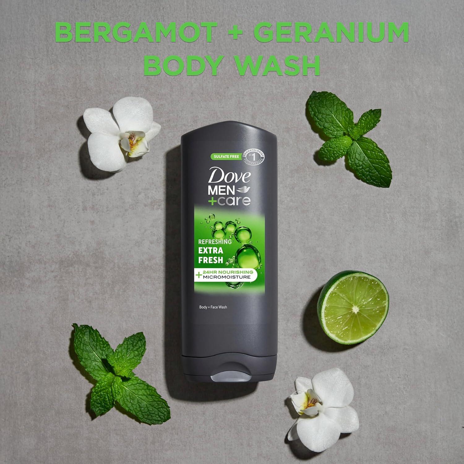 Gel de Ducha Refrescante Dove Men+Care 382.7 g - Hidratante