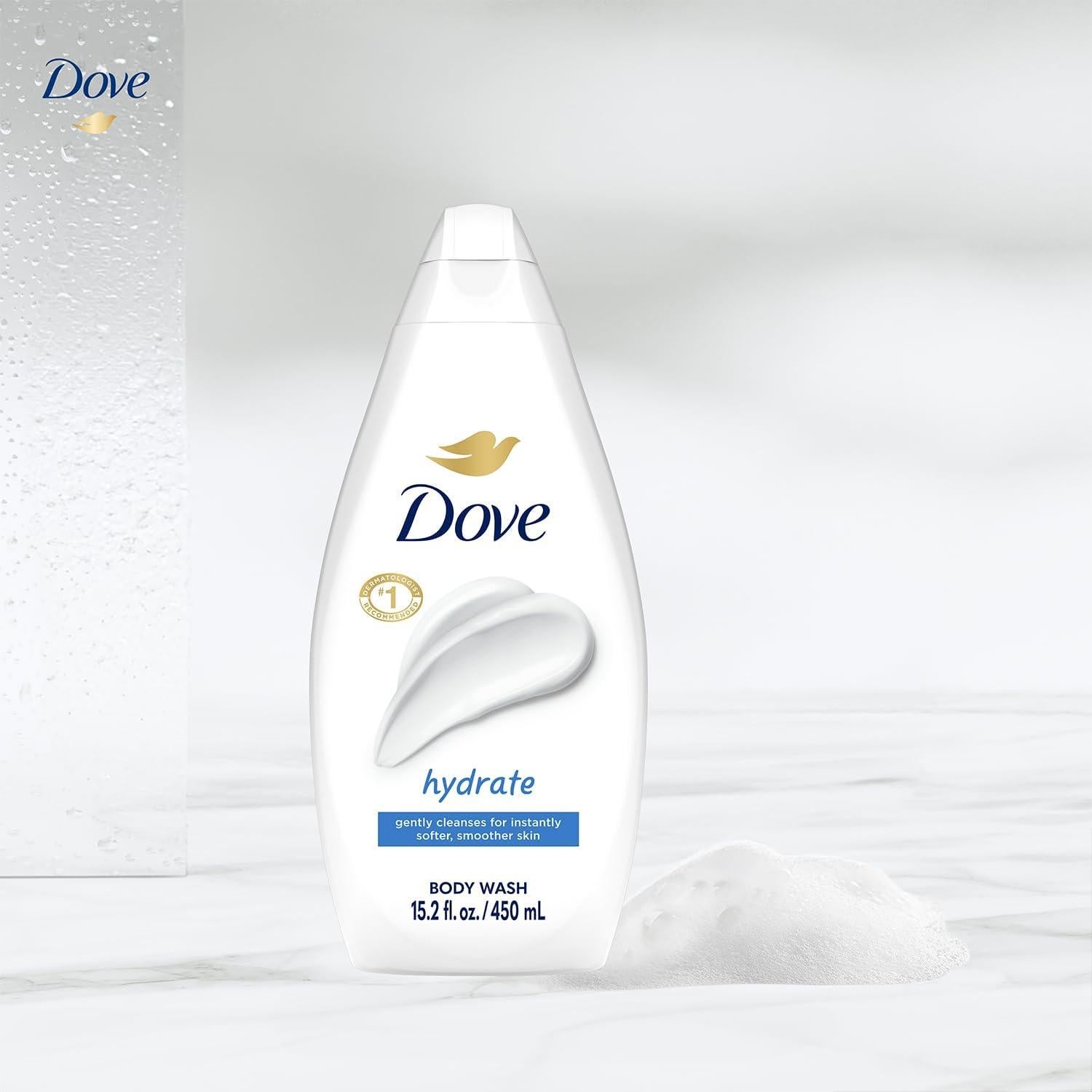 Dove Gel de Ducha Hidratante 2-Pack 430g - Cuidado Suave Piel