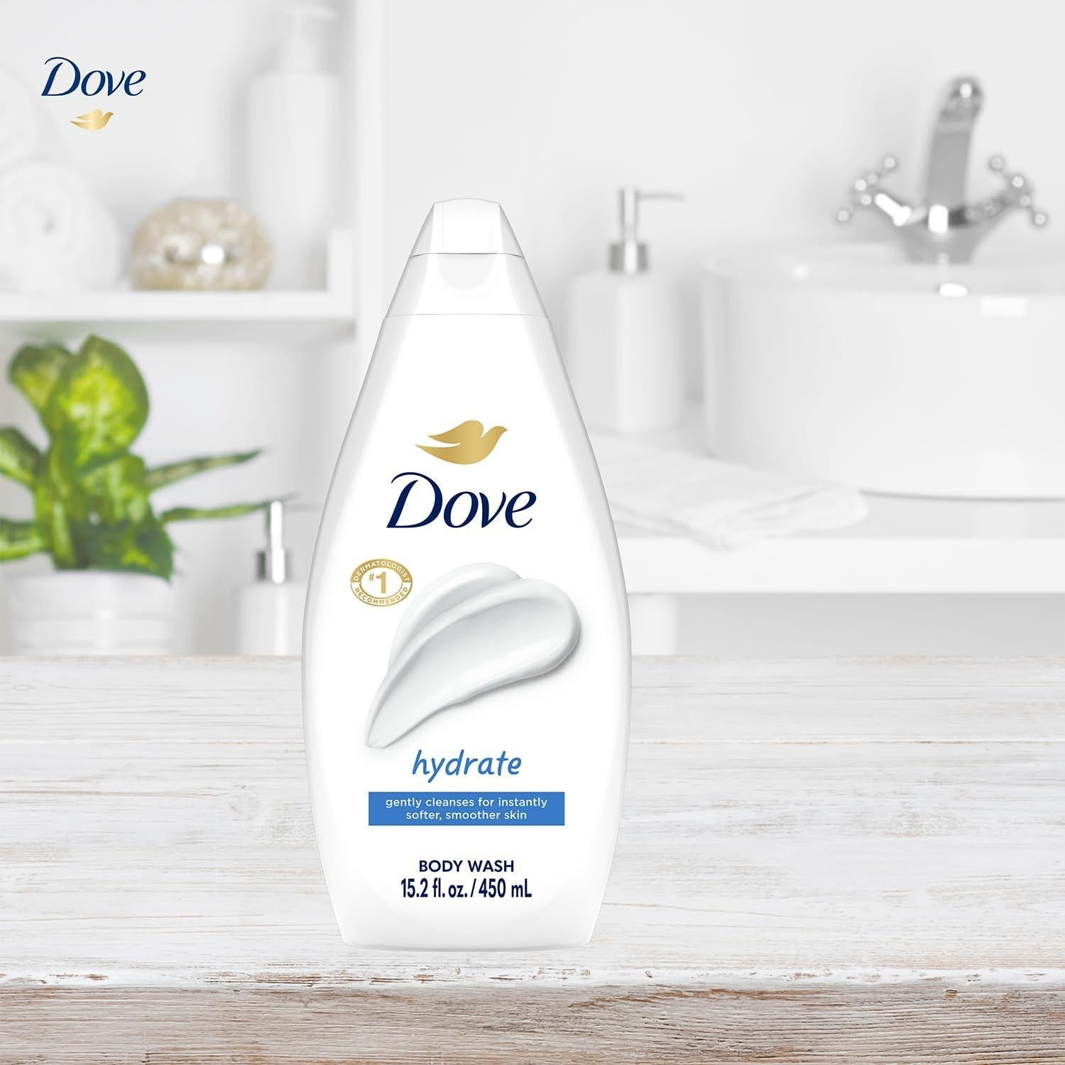 Dove Gel de Ducha Hidratante 2-Pack 430g - Cuidado Suave Piel