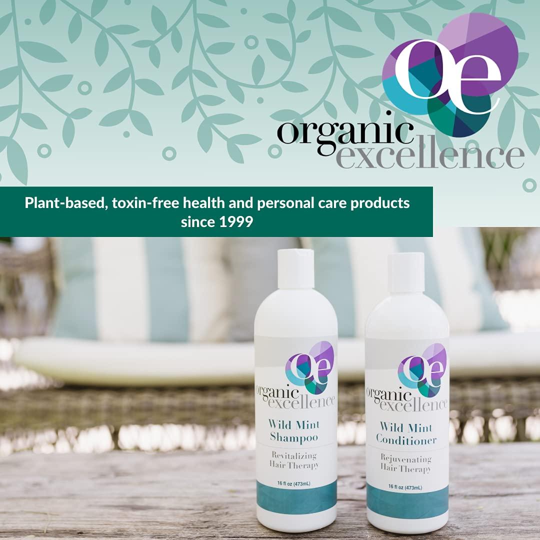 Champú Orgánico Menta y Romero Organic Excellence 473 ml