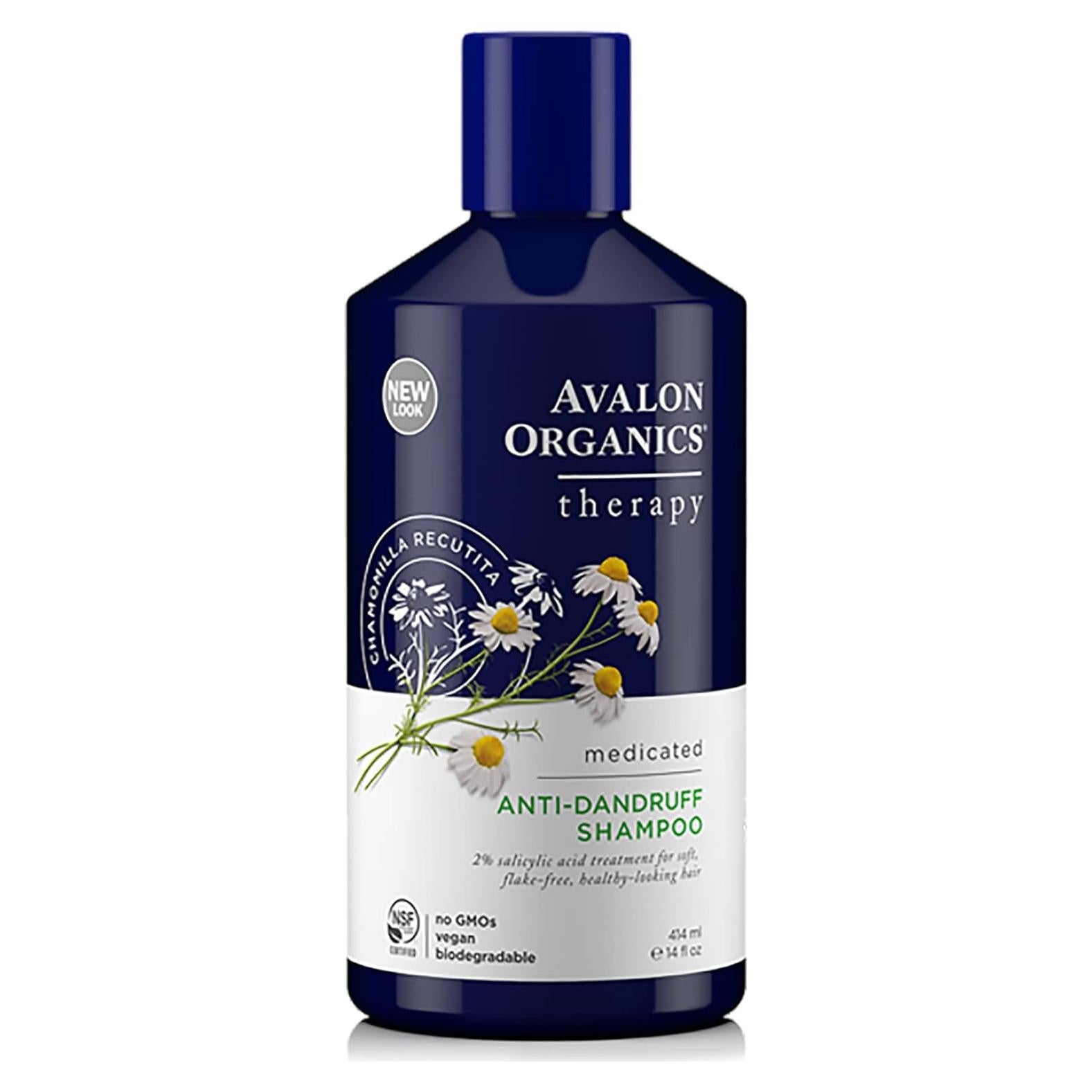 Champú Anticaspa Avalon Organics Therapy 396 g - Natural