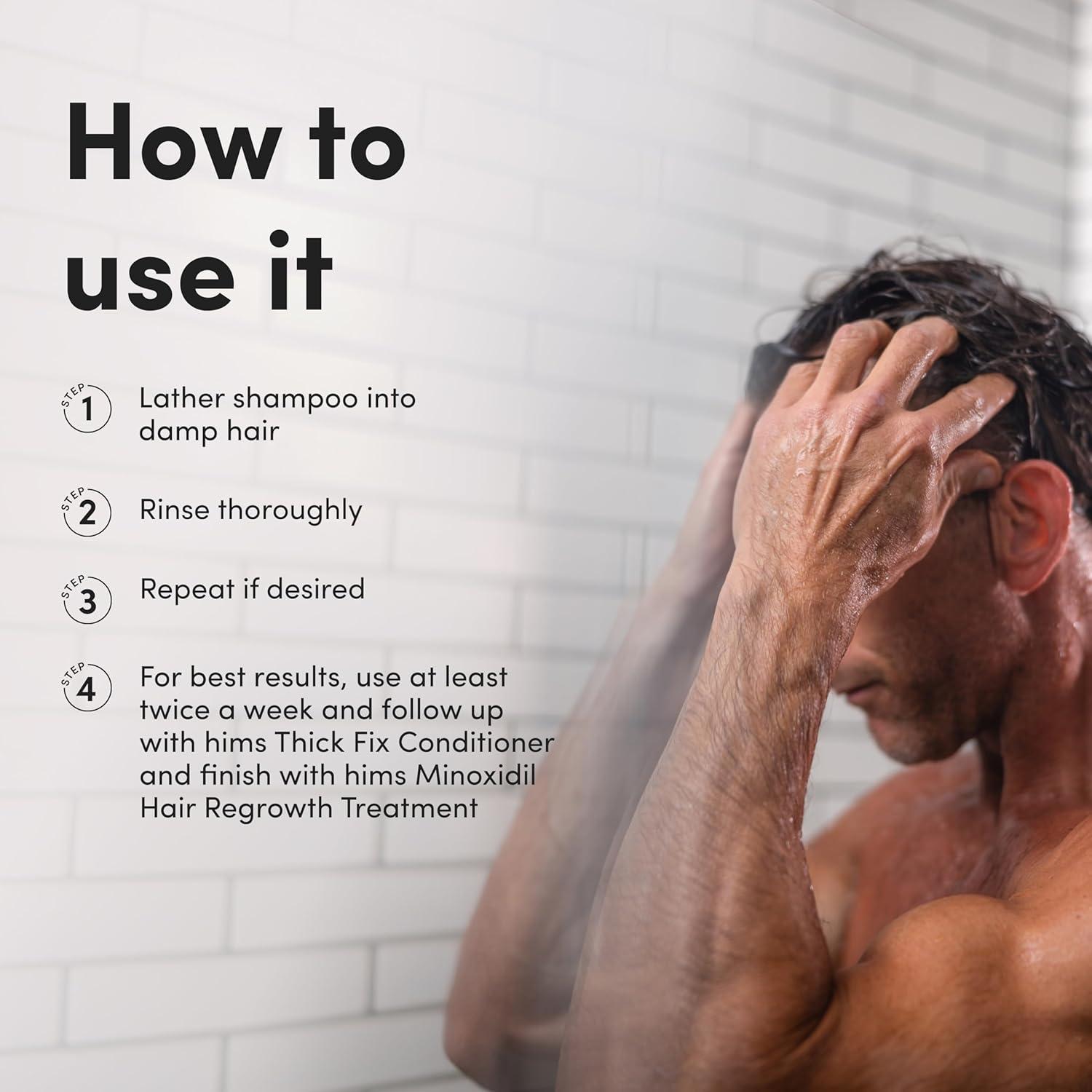 Champú Anticaspa Hims Dandruff Detox 2 x 189 ml - Zinc 1%