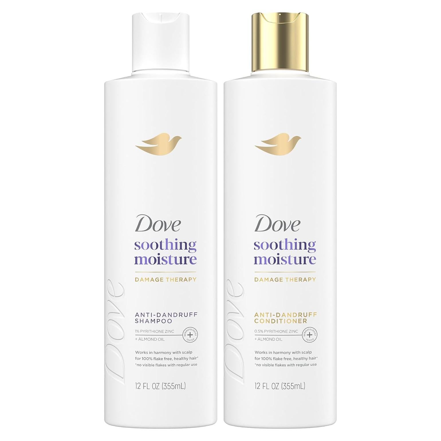 Conjunto Champú y Acondicionador Dove Anticaspa 340 g