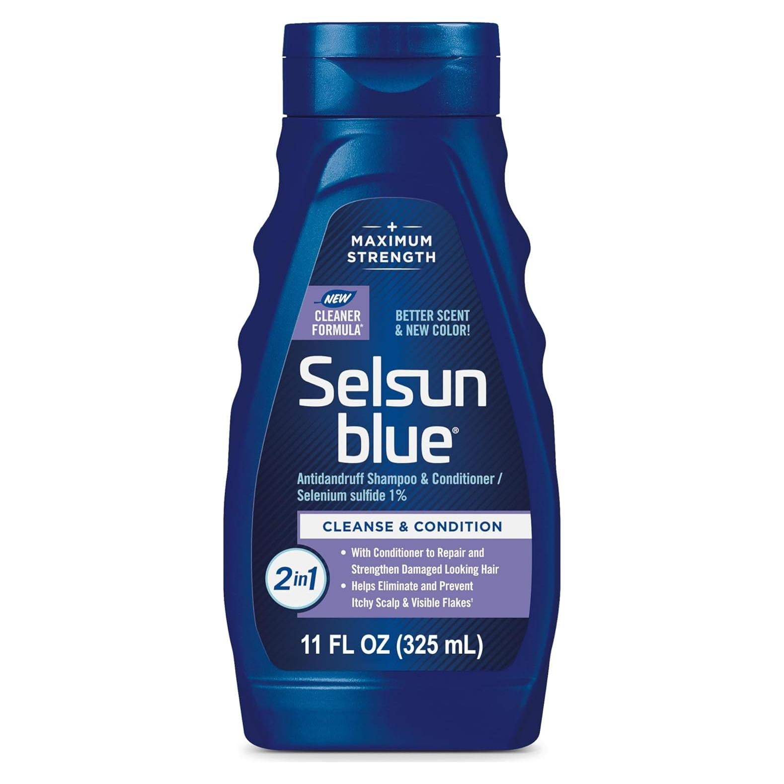 Selsun Blue Champú y Acondicionador Anticaspa 2-en-1 325 ml
