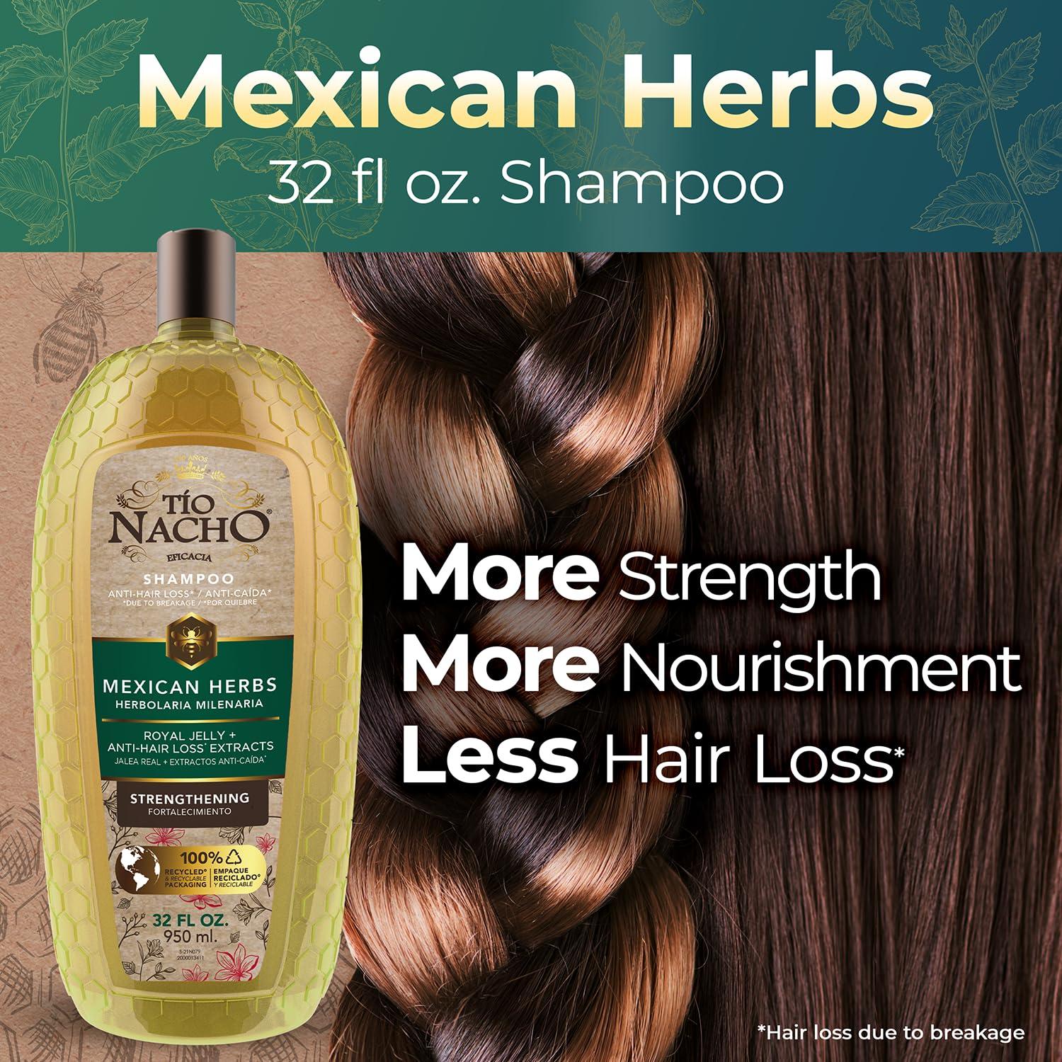 Champú Tio Nacho de Hierbas Mexicanas 946 ml Fortalecedor