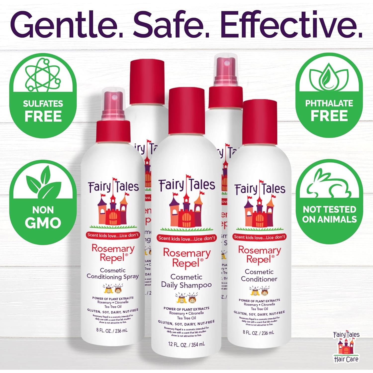 Champú y Acondicionador Repelente de Romero Fairy Tales 590 ml