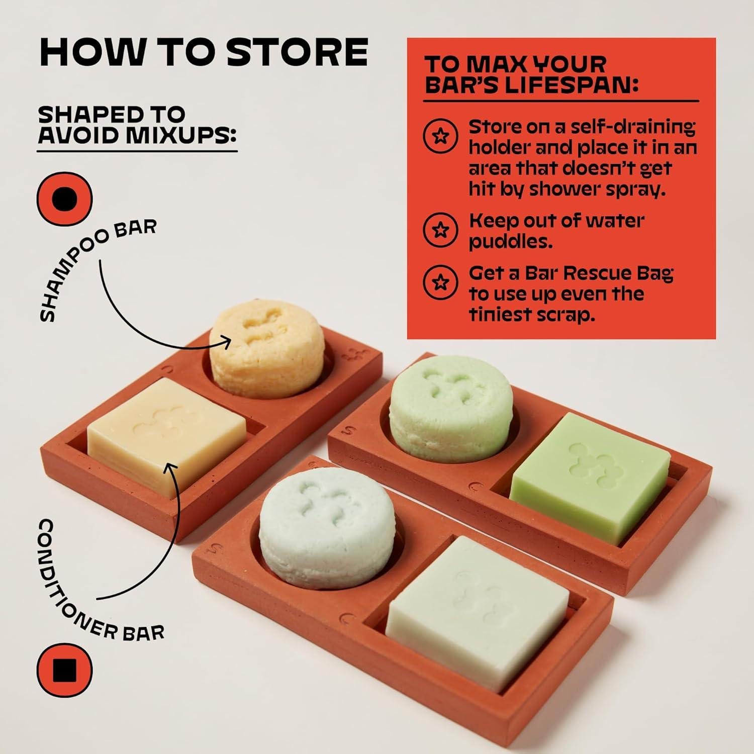 Champú y Acondicionador en Barra NOLE CARE Manzanilla 145 g