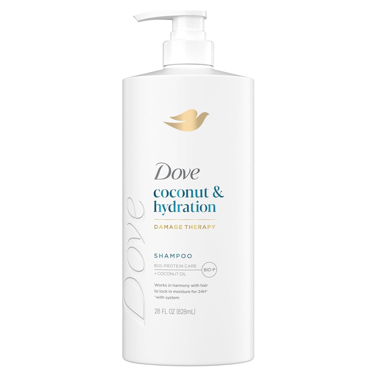 Champú Dove Coco e Hidratación 828 ml - Cabello Seco