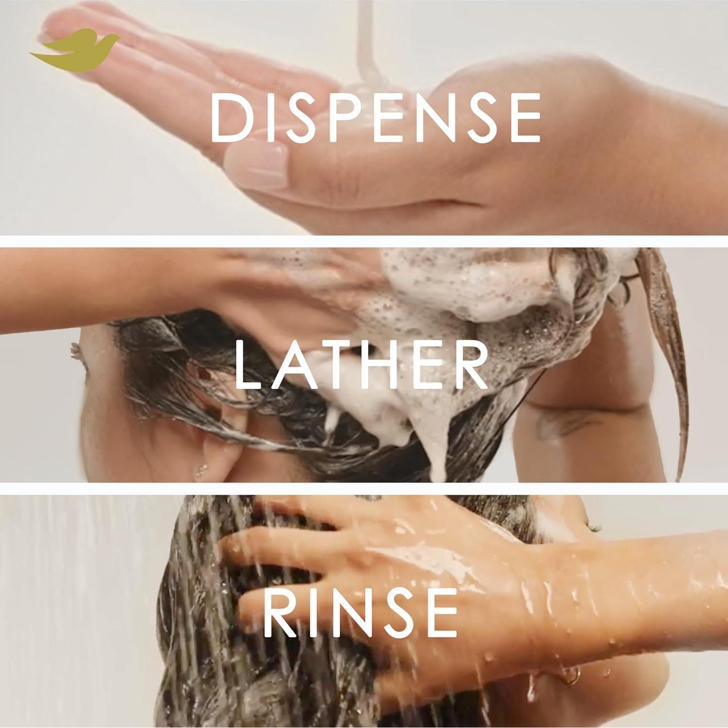 Champú Dove Coco e Hidratación 828 ml - Cabello Seco