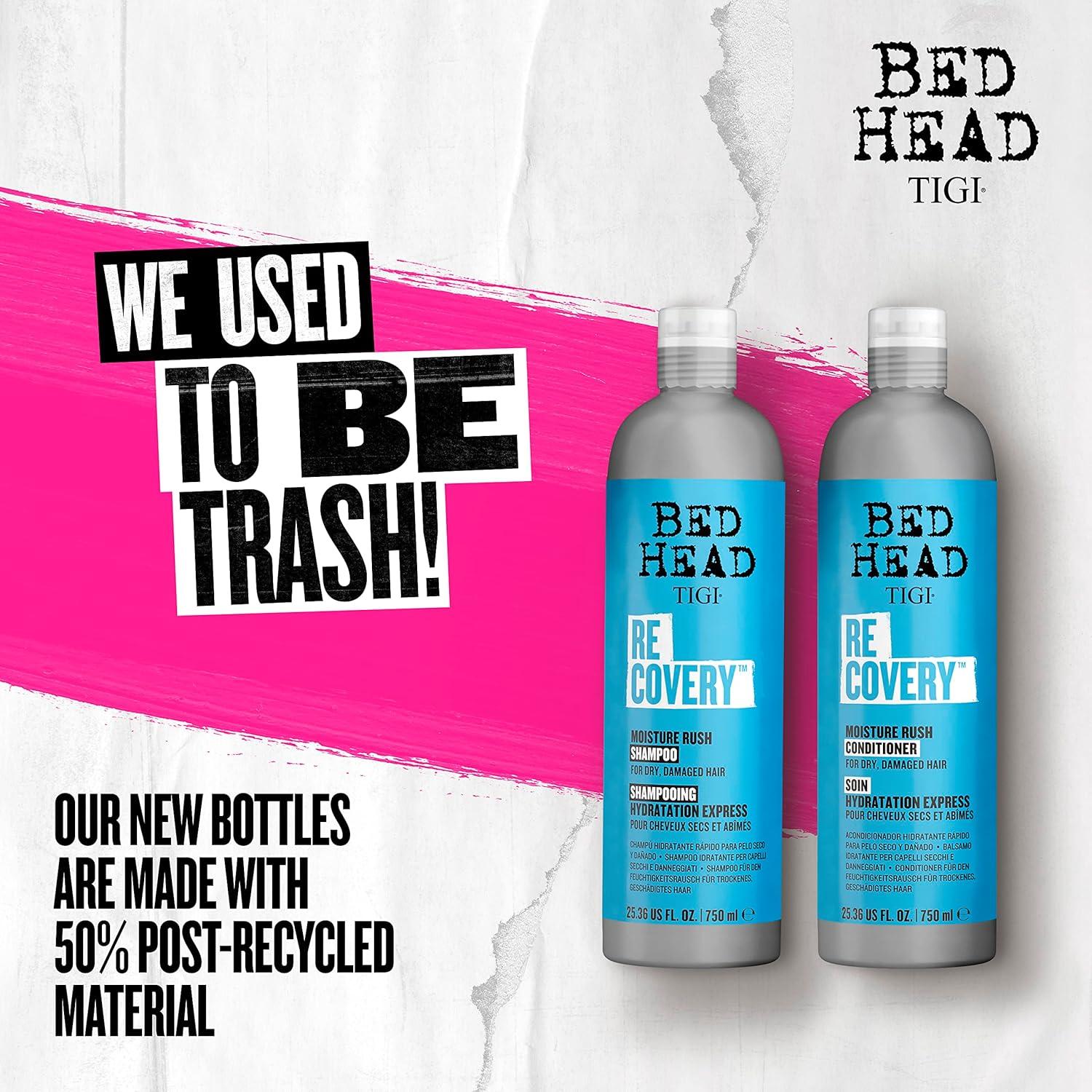 Juego de Champú y Acondicionador Bed Head Recovery 750 ml x2