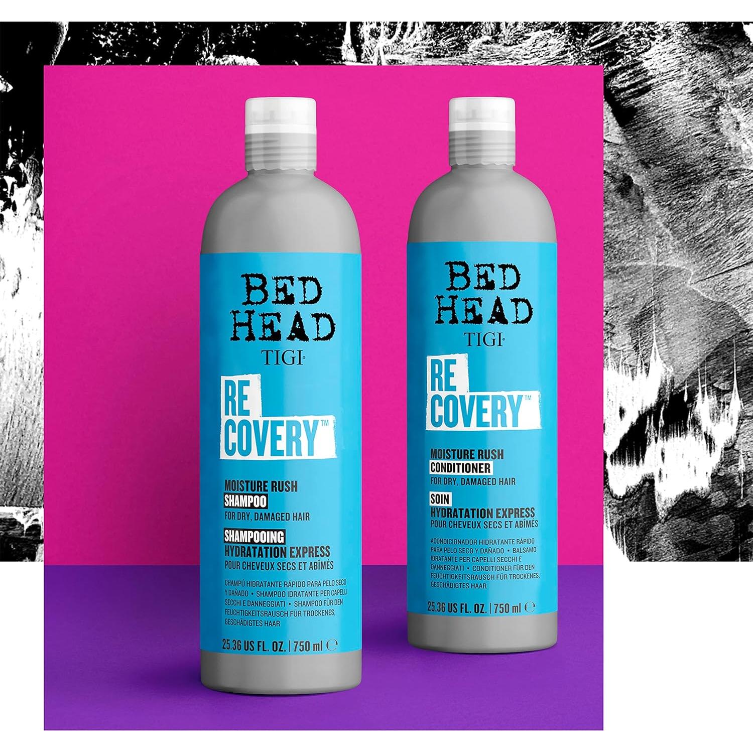 Juego de Champú y Acondicionador Bed Head Recovery 750 ml x2