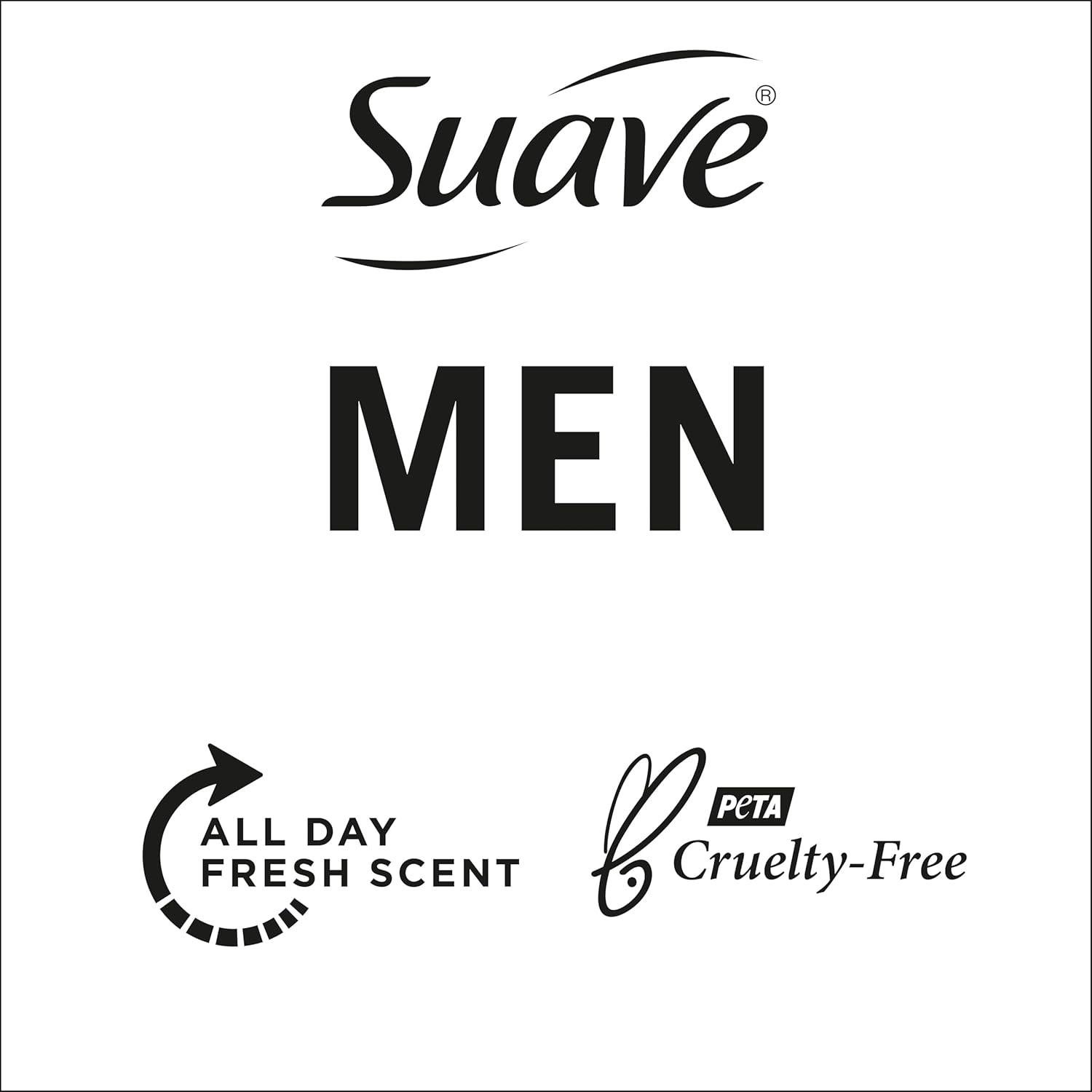 Suave Hombres Champú y Acondicionador 2 en 1 Carga Oceánica 3L